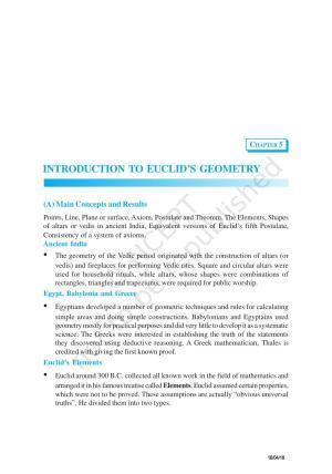 NCERT Exemplar Book for Class 9 Maths: Chapter 5 Introduction to Euclid’s Geometry