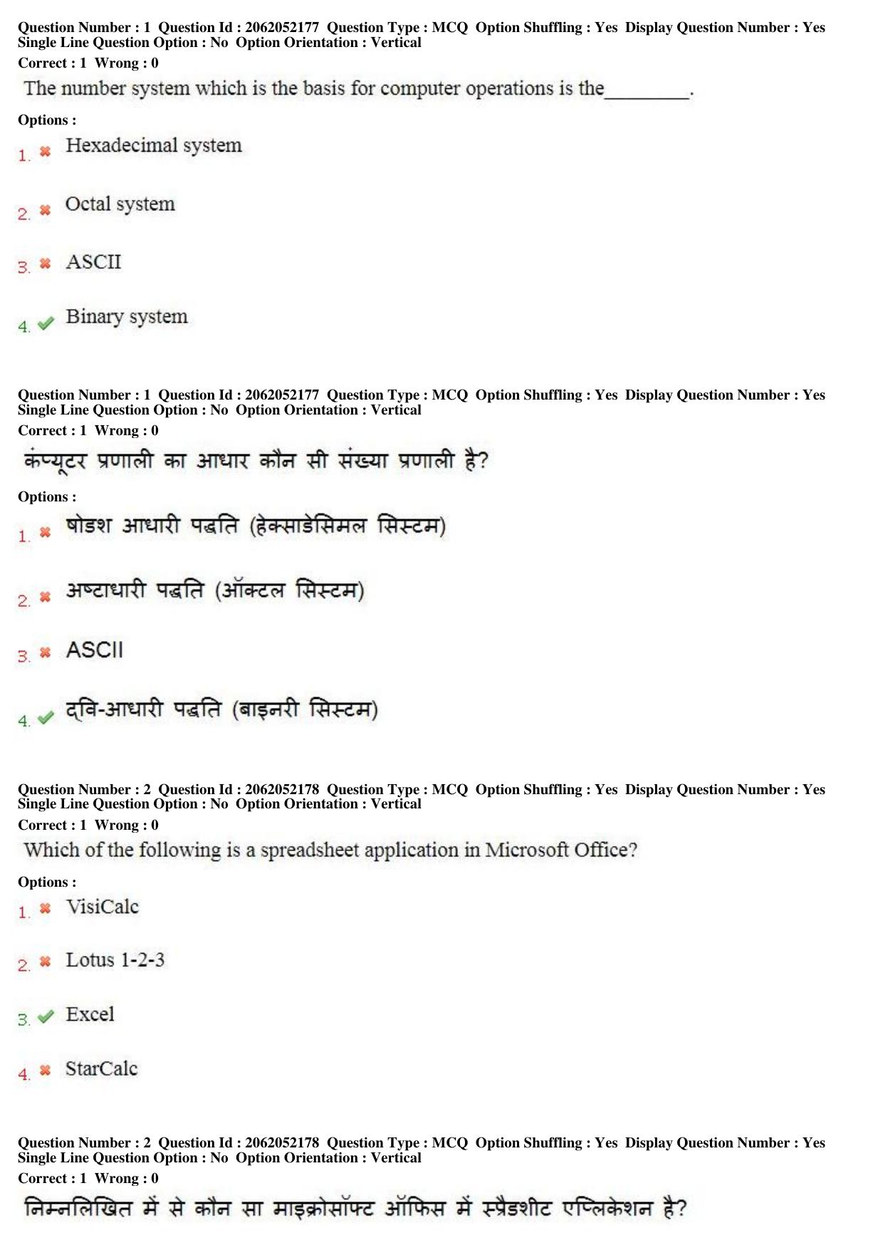 MP CPCT 22nd April 2018 English Question Paper Shift 1 - Page 2