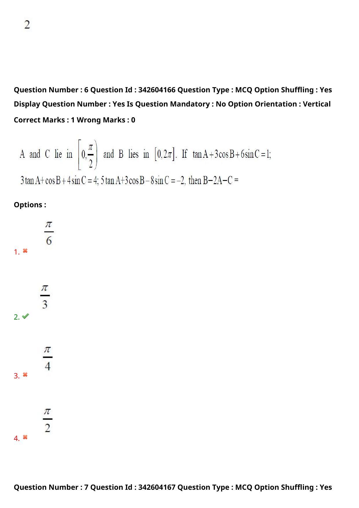 TS EAMCET 2021 Engineering Question Paper with Key (4 August 2021 Afternoon (English )) - Page 6