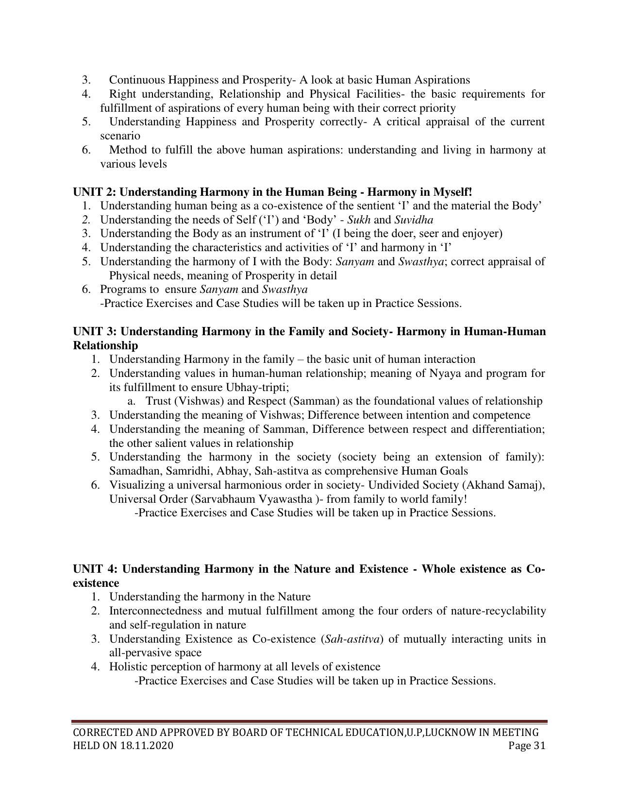 SYLLABUS FOR FIRST SEMESTER SESSION (2020-2021) - SIX SEMESTER DIPLOMA COURSE IN CHEMICAL TECHNOLOGY(RUBBER AND PLASTIC) - Page 31