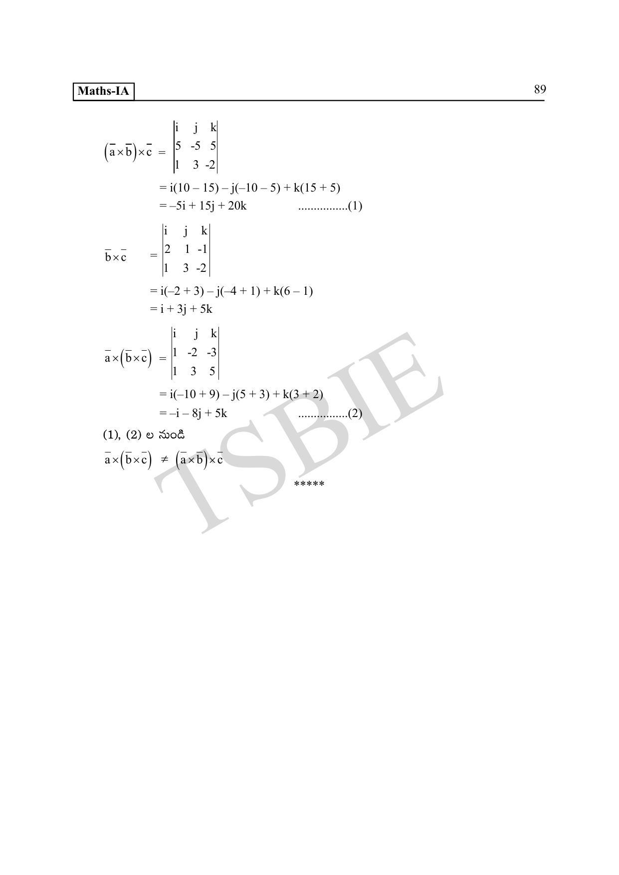 TS SCERT Inter 1st Year Maths IA Path 1 (Telugu Medium) Text Book - Page 94