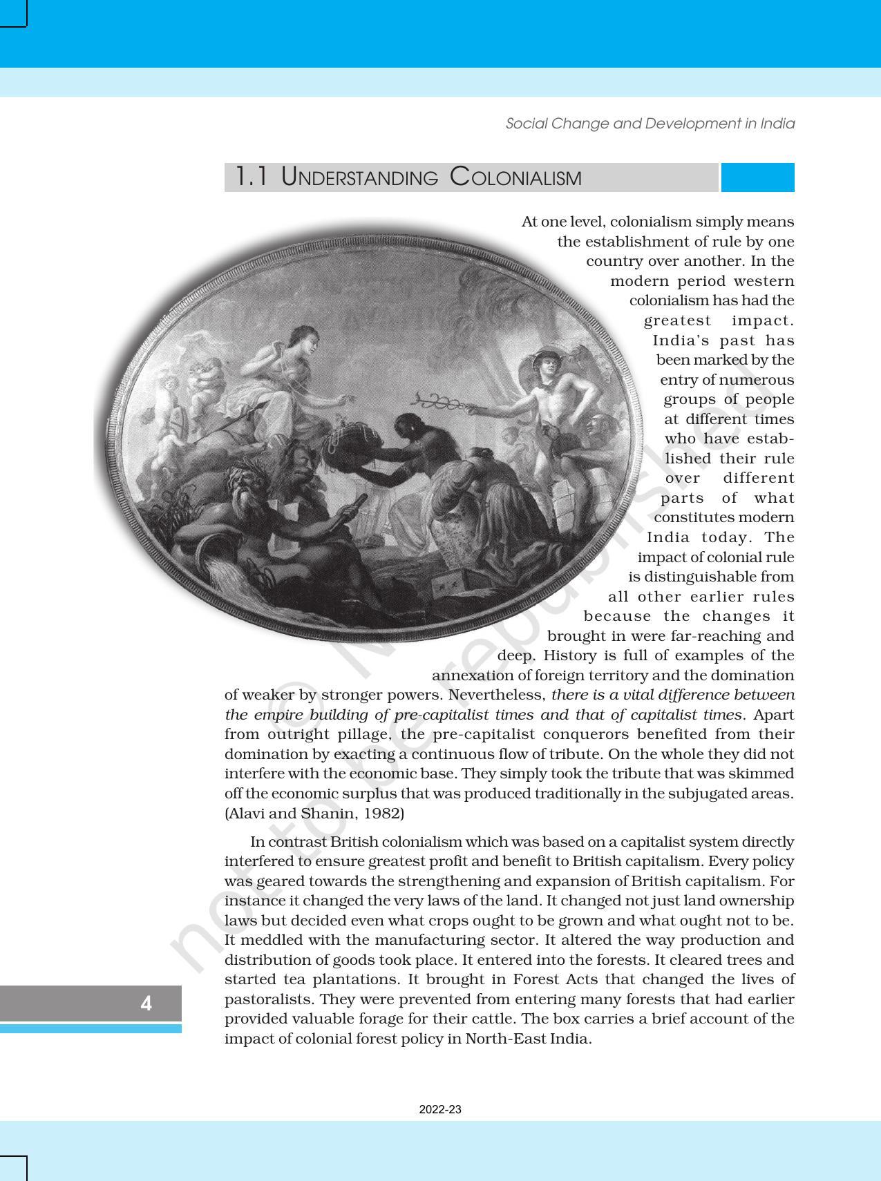 NCERT Book for Class 12 Sociology (Social Change and Development in India) Chapter 1 Structural Change - Page 4
