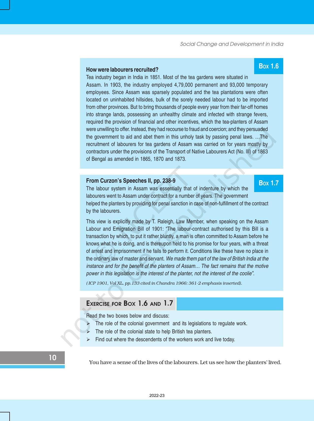 NCERT Book for Class 12 Sociology (Social Change and Development in India) Chapter 1 Structural Change - Page 10