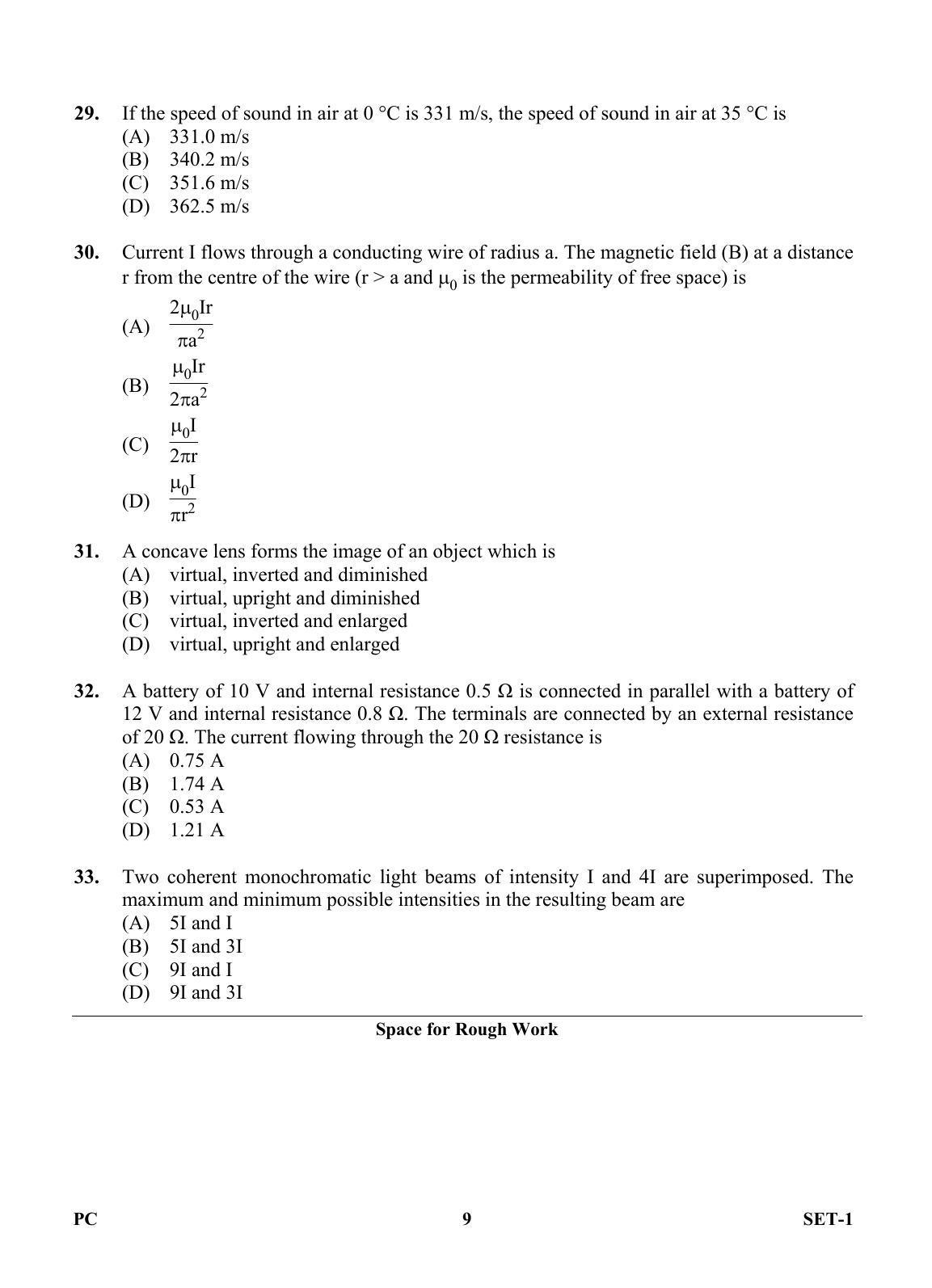 OJEE 2013 Physics / Chemistry Set 1 Question Paper - Page 8