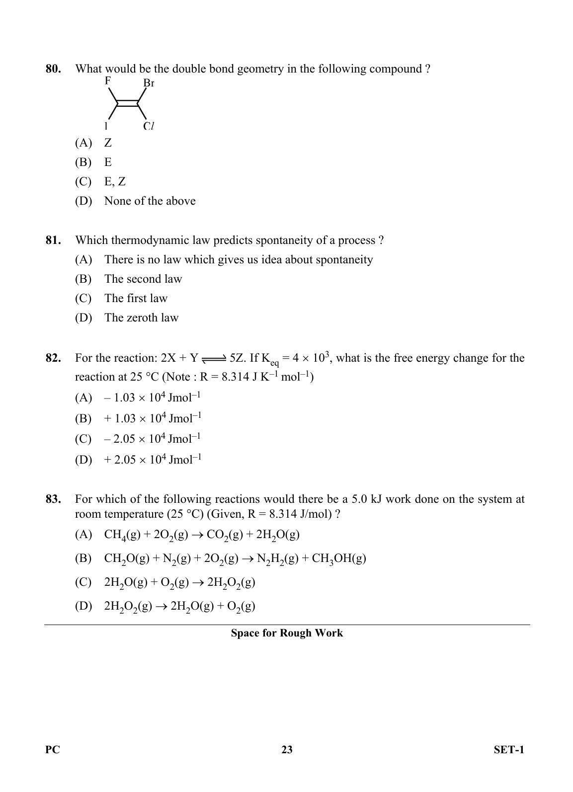 OJEE 2013 Physics / Chemistry Set 1 Question Paper - Page 22