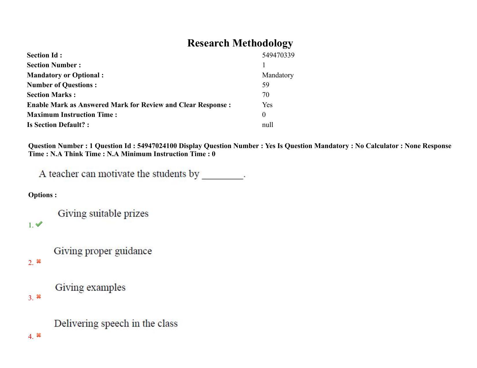 AP RCET 2022: Applied Life Sciences -  18-10-2022 (Tuesday) Session-I: Question Paper With keys - Page 2