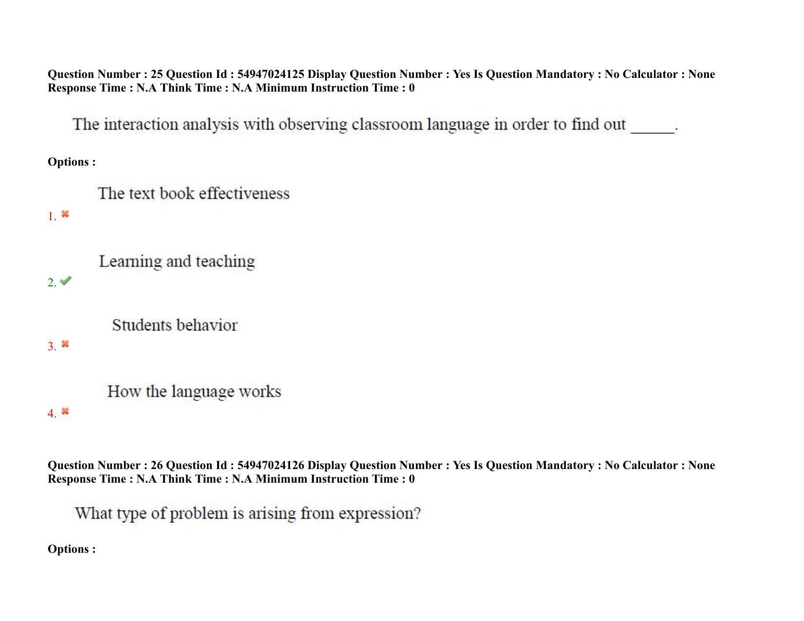 AP RCET 2022: Applied Life Sciences -  18-10-2022 (Tuesday) Session-I: Question Paper With keys - Page 21