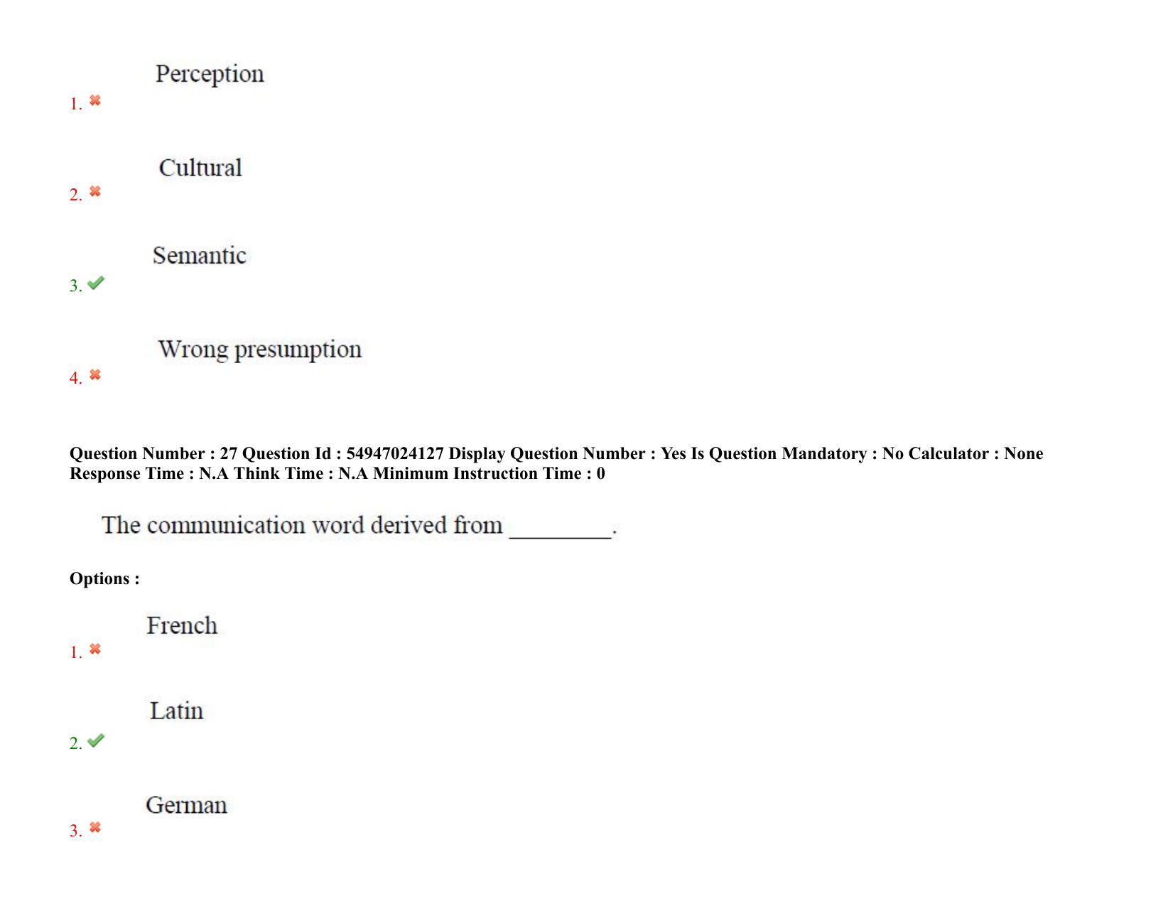 AP RCET 2022: Applied Life Sciences -  18-10-2022 (Tuesday) Session-I: Question Paper With keys - Page 22