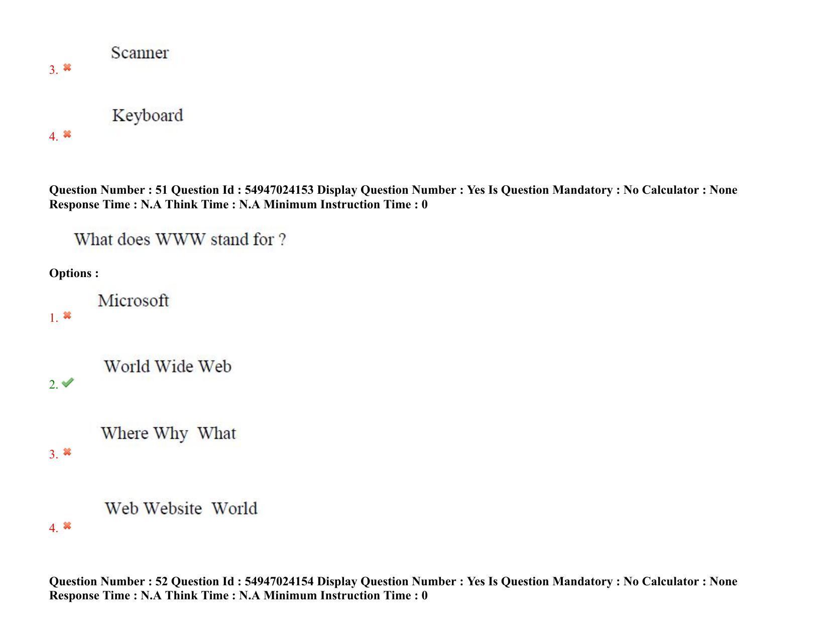 AP RCET 2022: Applied Life Sciences -  18-10-2022 (Tuesday) Session-I: Question Paper With keys - Page 41