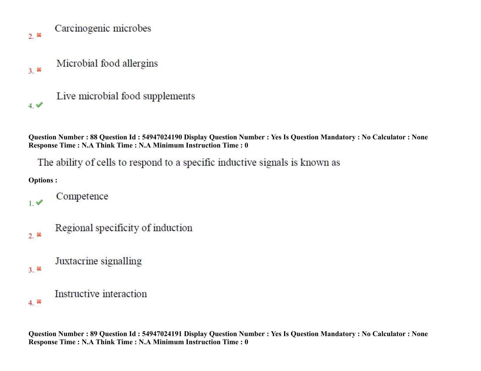 AP RCET 2022: Applied Life Sciences -  18-10-2022 (Tuesday) Session-I: Question Paper With keys - Page 66