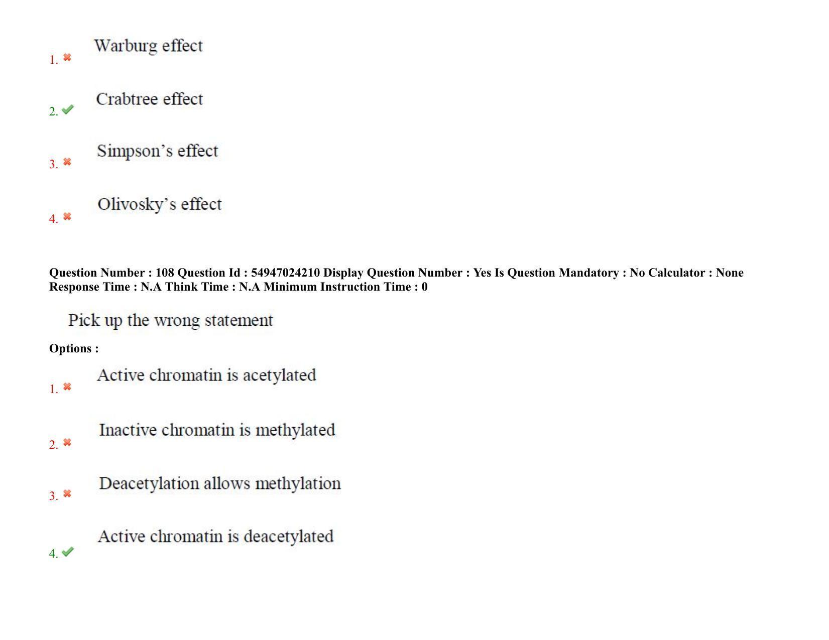 AP RCET 2022: Applied Life Sciences -  18-10-2022 (Tuesday) Session-I: Question Paper With keys - Page 78