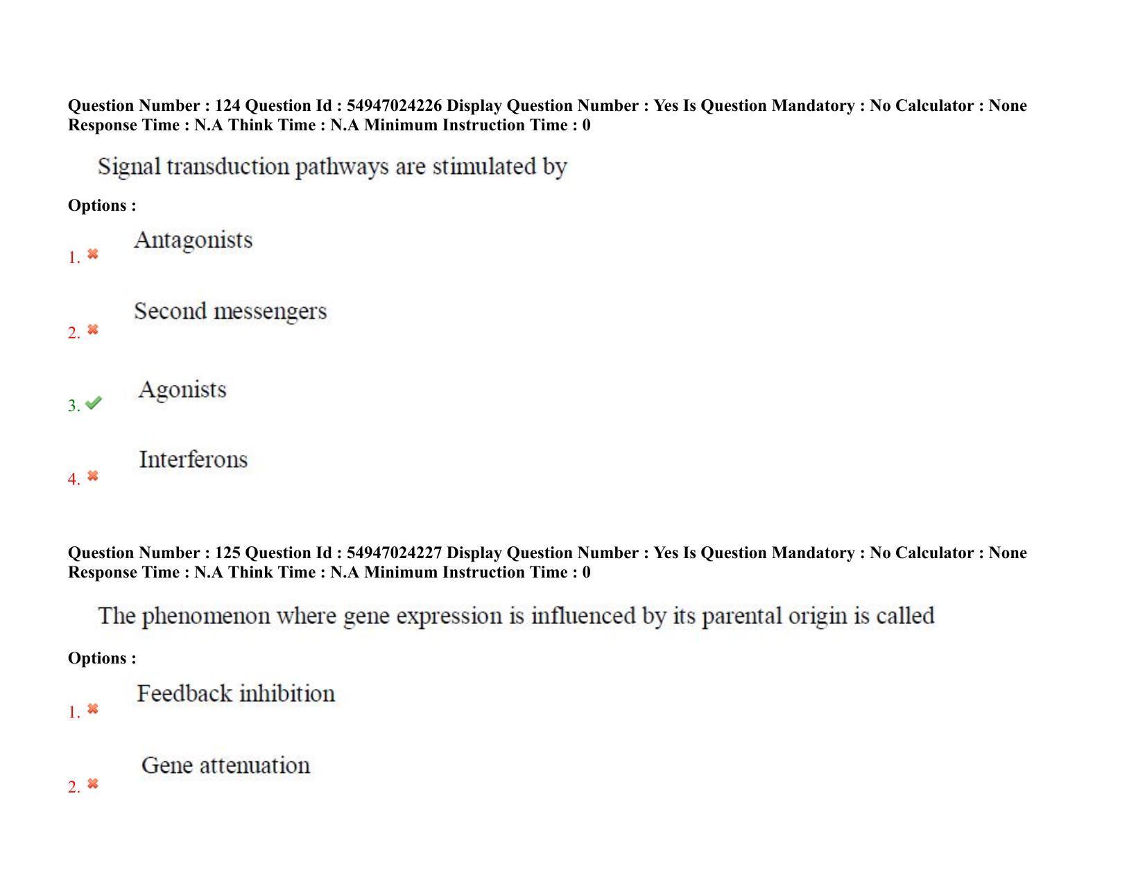 AP RCET 2022: Applied Life Sciences -  18-10-2022 (Tuesday) Session-I: Question Paper With keys - Page 88