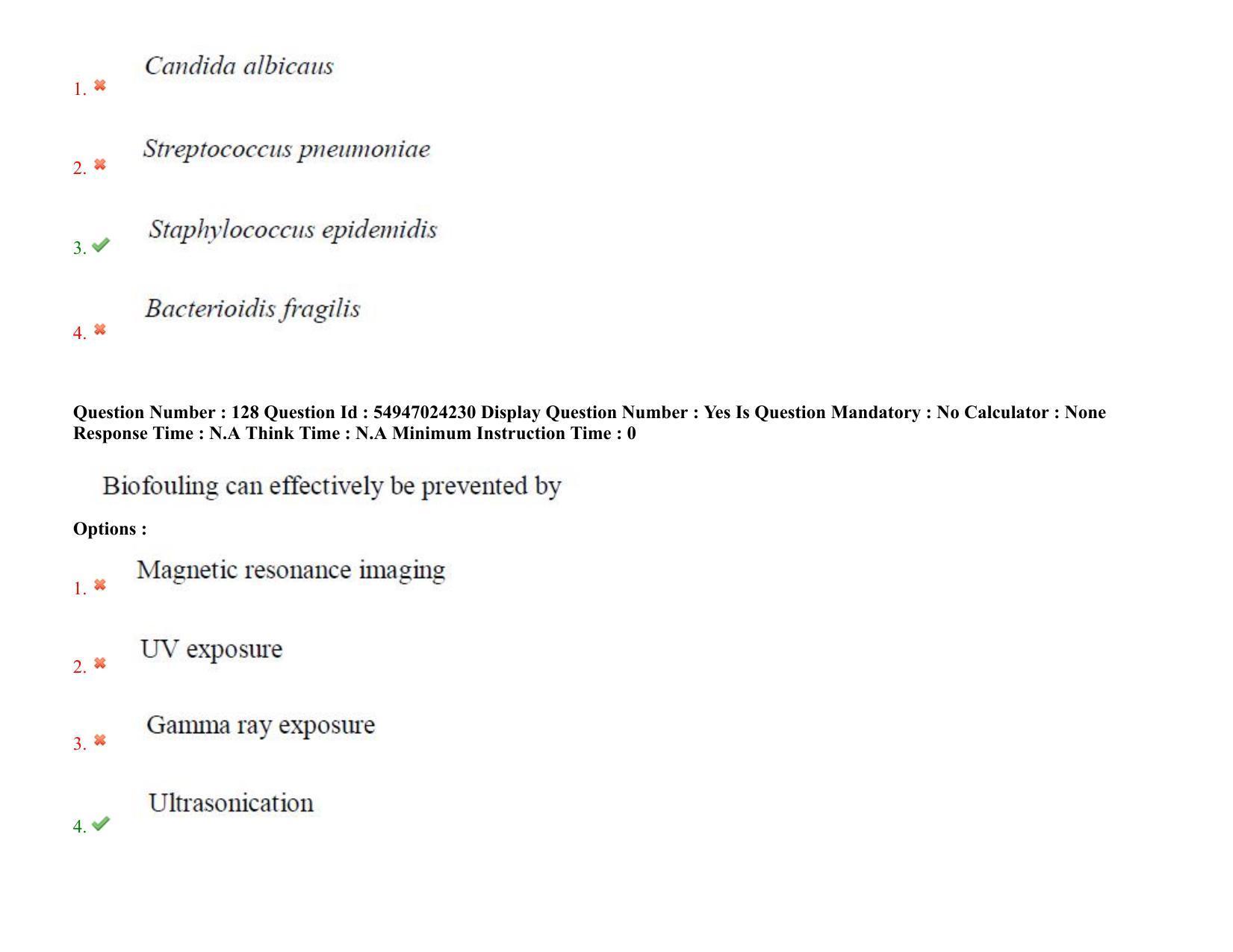 AP RCET 2022: Applied Life Sciences -  18-10-2022 (Tuesday) Session-I: Question Paper With keys - Page 90