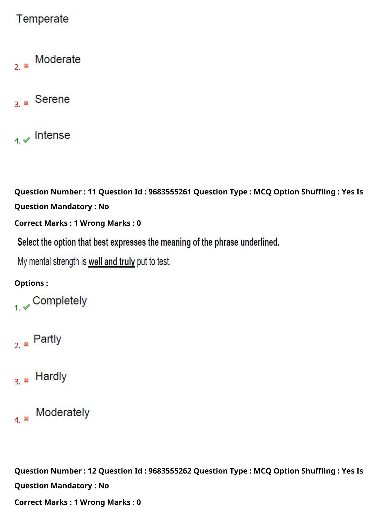 TS CPGET 2021 Master of Human Resource Management (MHRM)  (Shift 2) Question Paper with Answer Key - Page 8