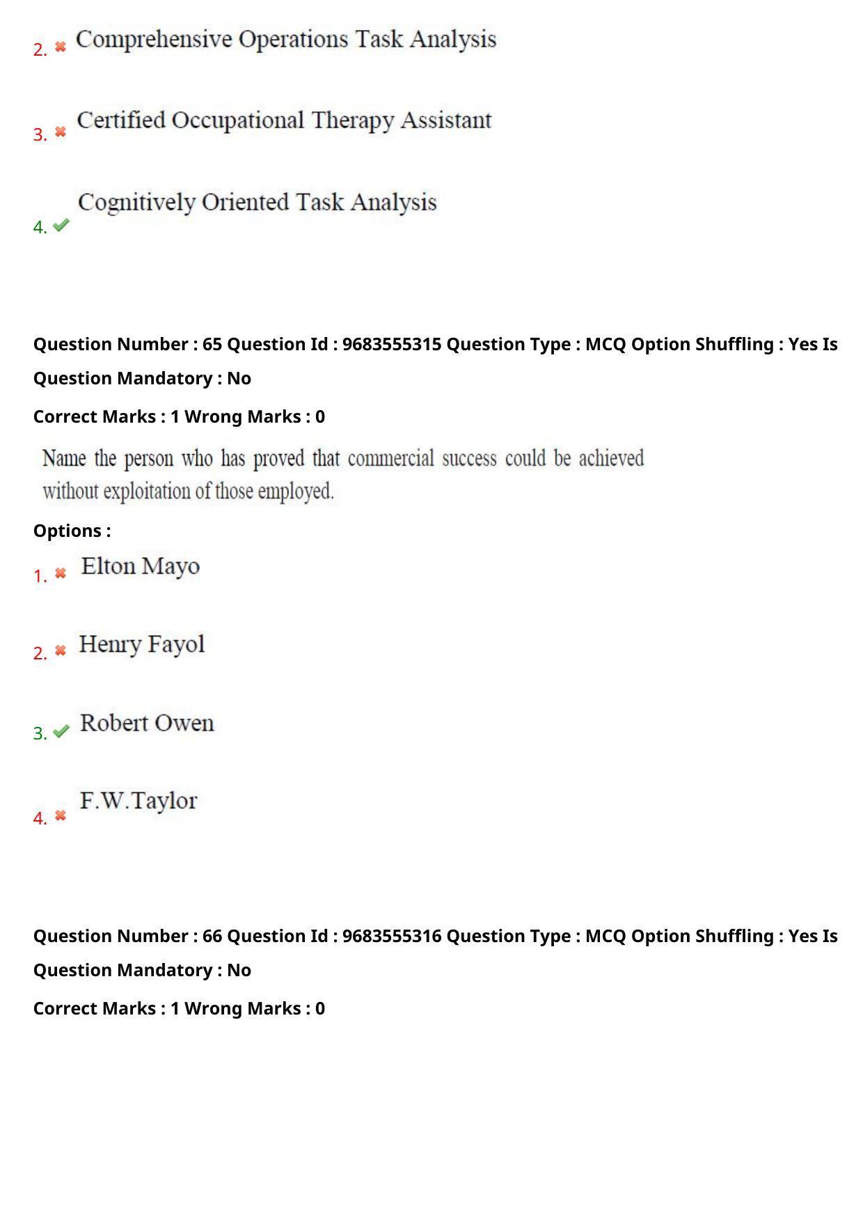 TS CPGET 2021 Master of Human Resource Management (MHRM)  (Shift 2) Question Paper with Answer Key - Page 38