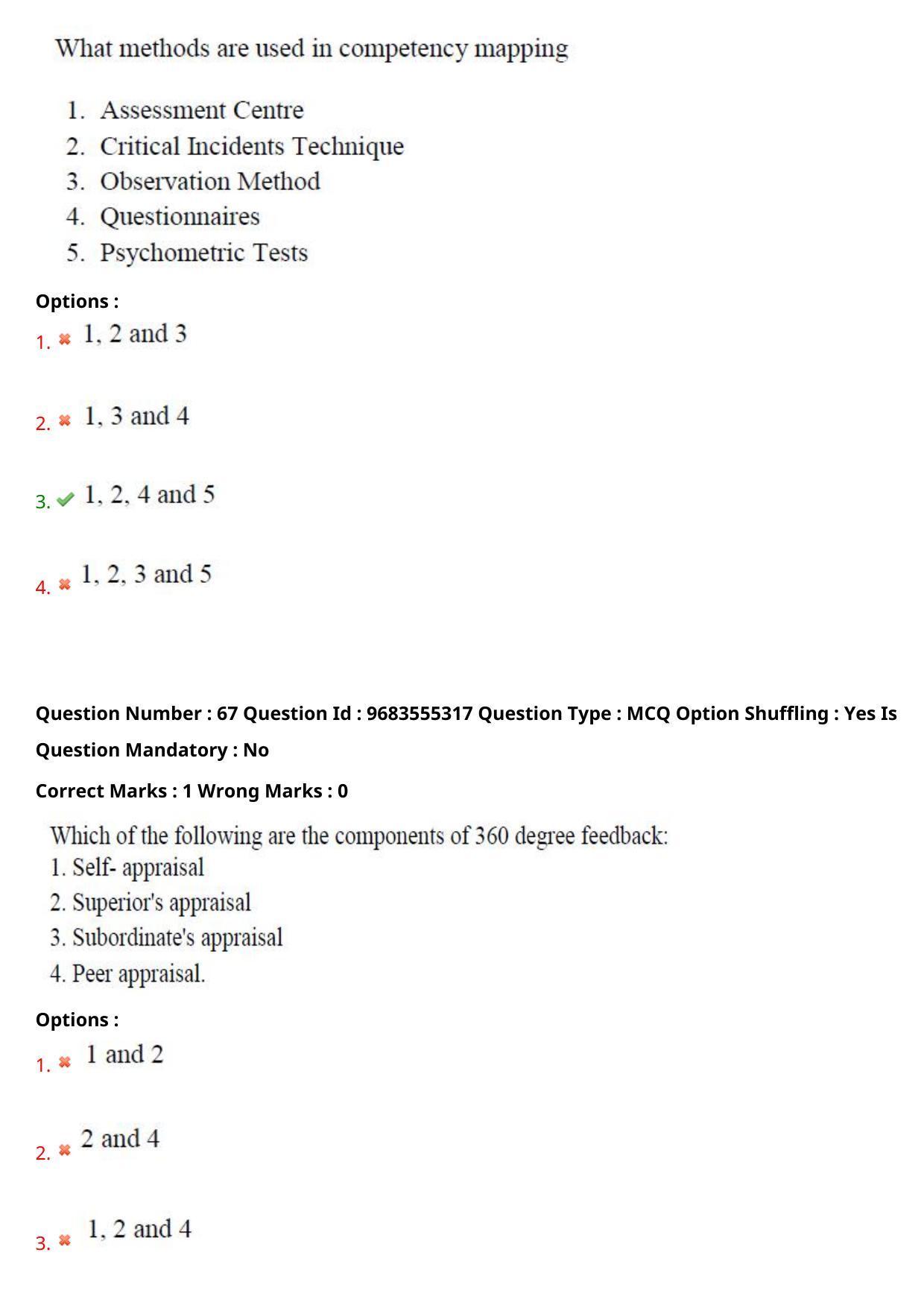 TS CPGET 2021 Master of Human Resource Management (MHRM)  (Shift 2) Question Paper with Answer Key - Page 39