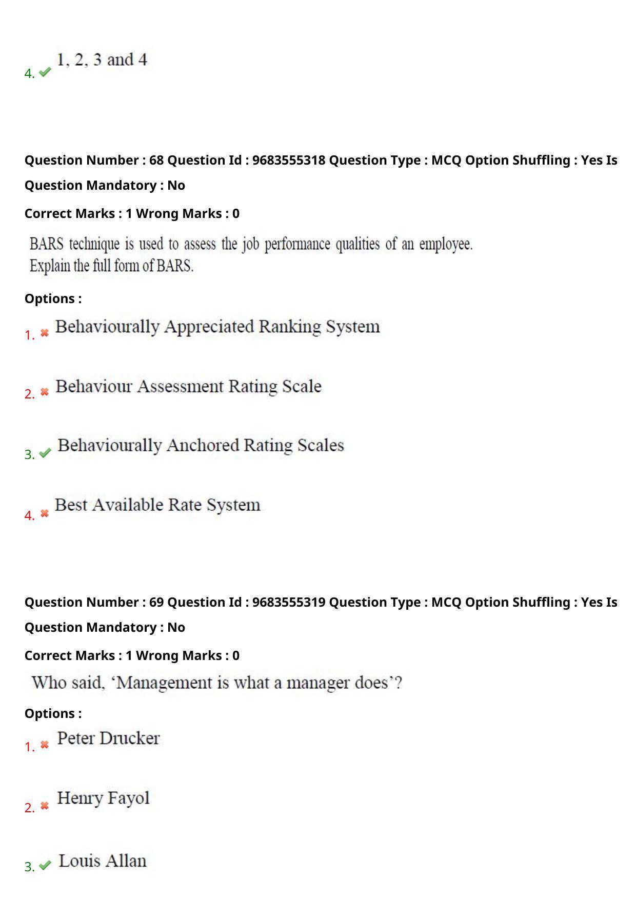 TS CPGET 2021 Master of Human Resource Management (MHRM)  (Shift 2) Question Paper with Answer Key - Page 40