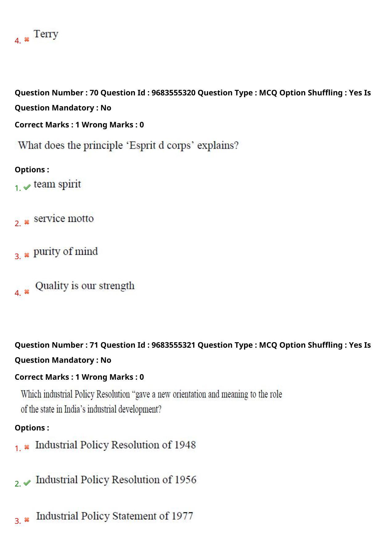 TS CPGET 2021 Master of Human Resource Management (MHRM)  (Shift 2) Question Paper with Answer Key - Page 41