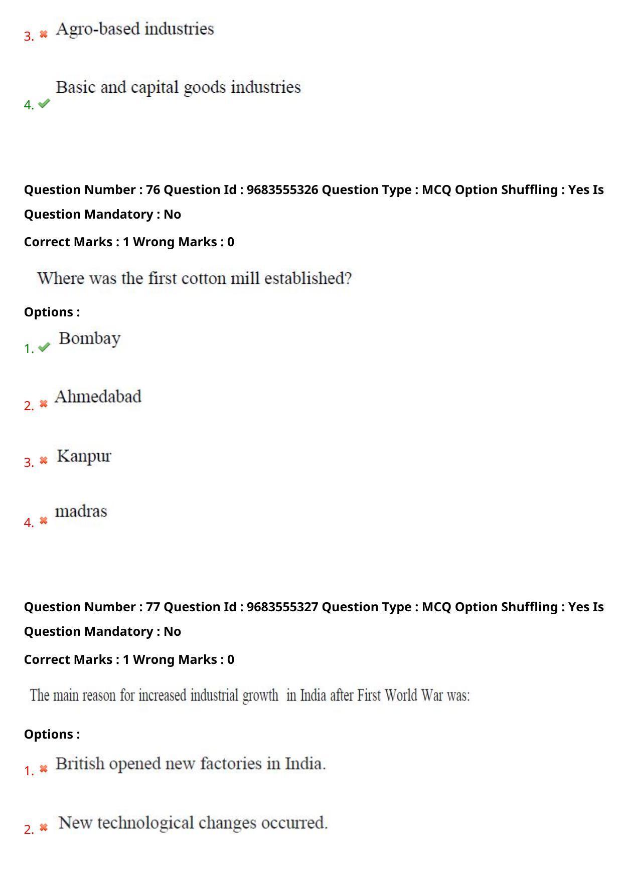 TS CPGET 2021 Master of Human Resource Management (MHRM)  (Shift 2) Question Paper with Answer Key - Page 44
