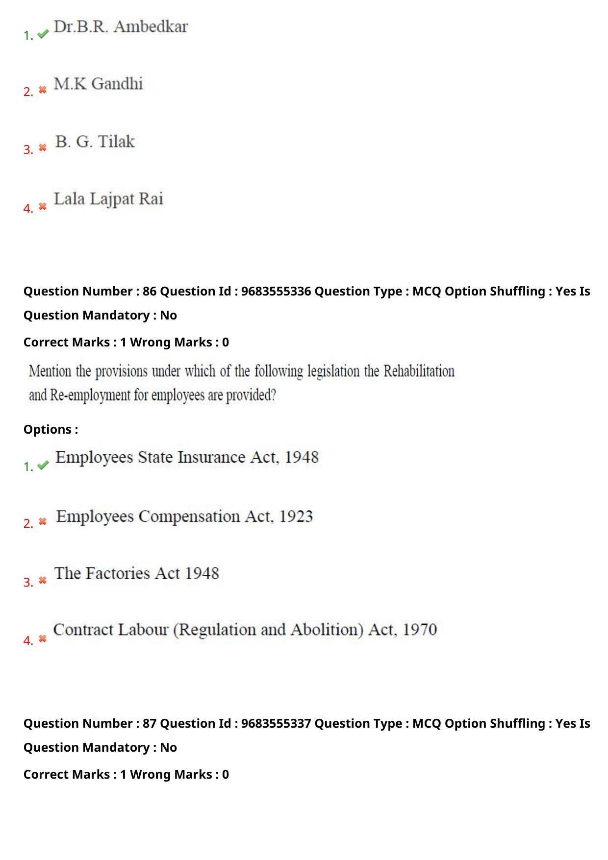 TS CPGET 2021 Master of Human Resource Management (MHRM)  (Shift 2) Question Paper with Answer Key - Page 49