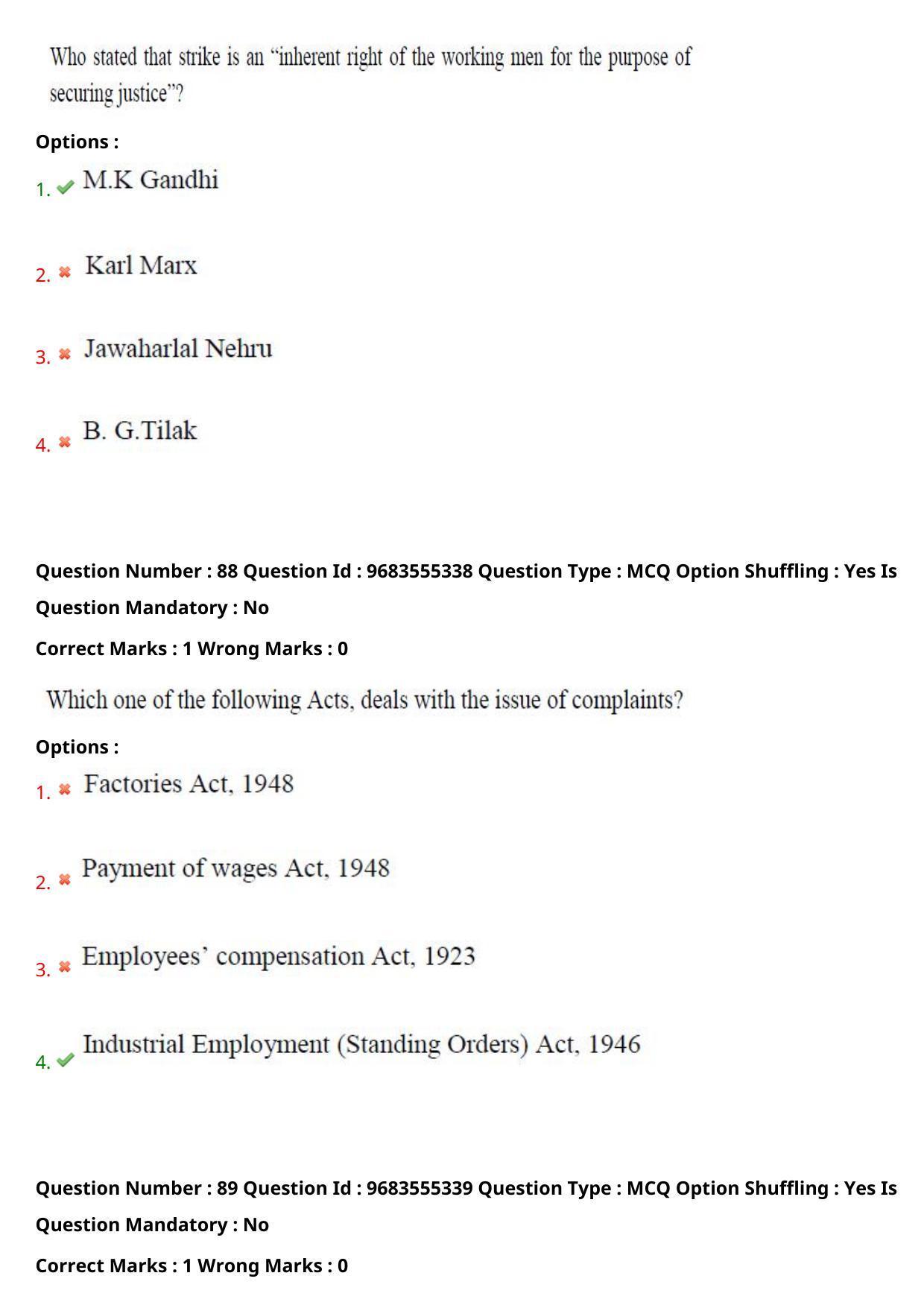 TS CPGET 2021 Master of Human Resource Management (MHRM)  (Shift 2) Question Paper with Answer Key - Page 50