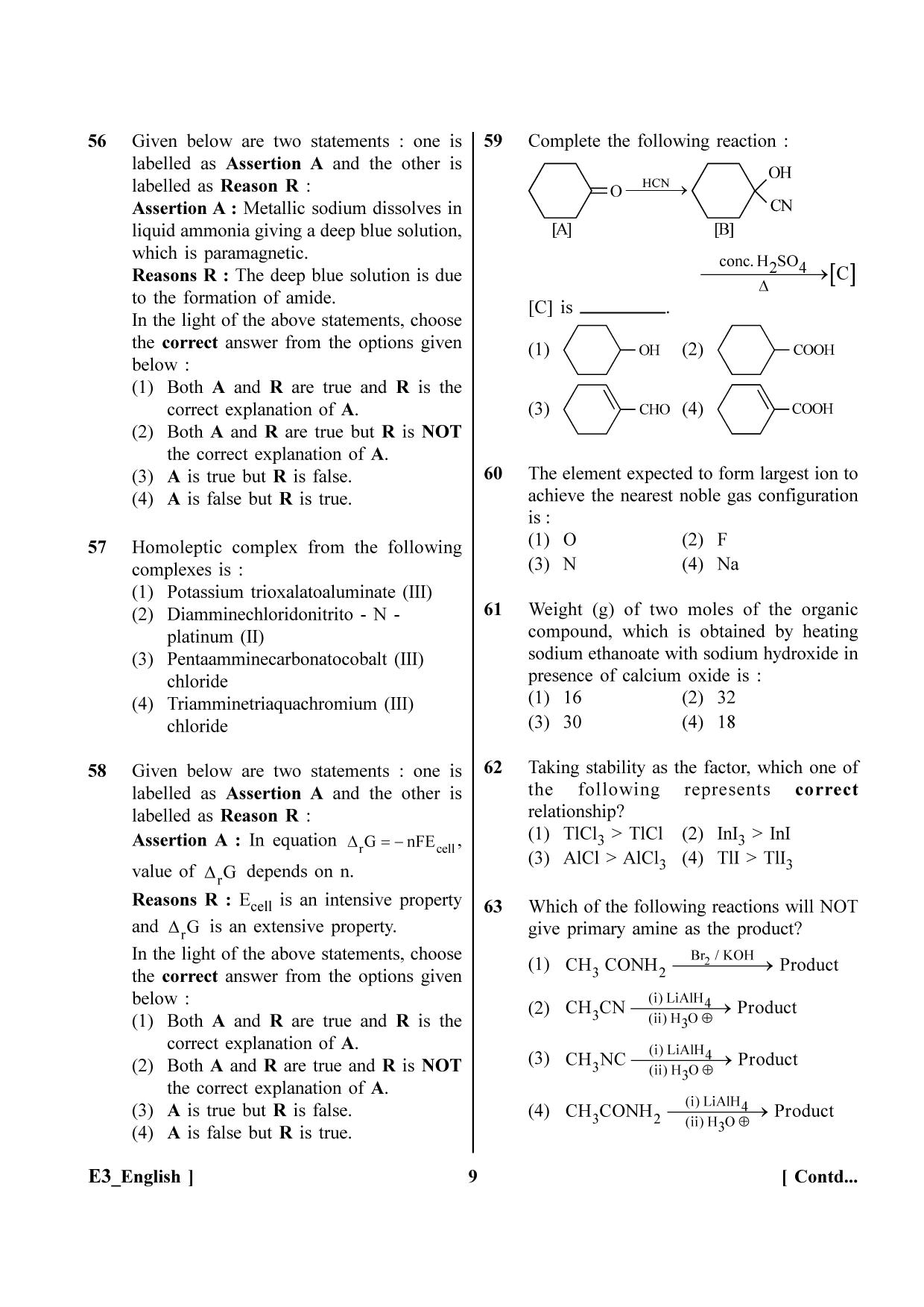 NEET 2023 F5 Official Answer Key - Page 9
