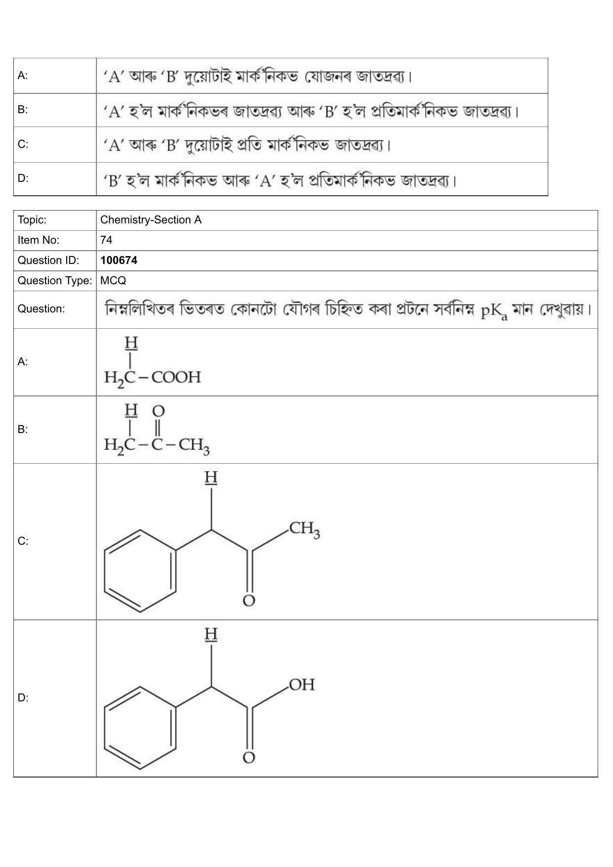 JEE Mains 2022: BTech Assamese (Shift 1) 28-07-2022 Question Paper - Page 32