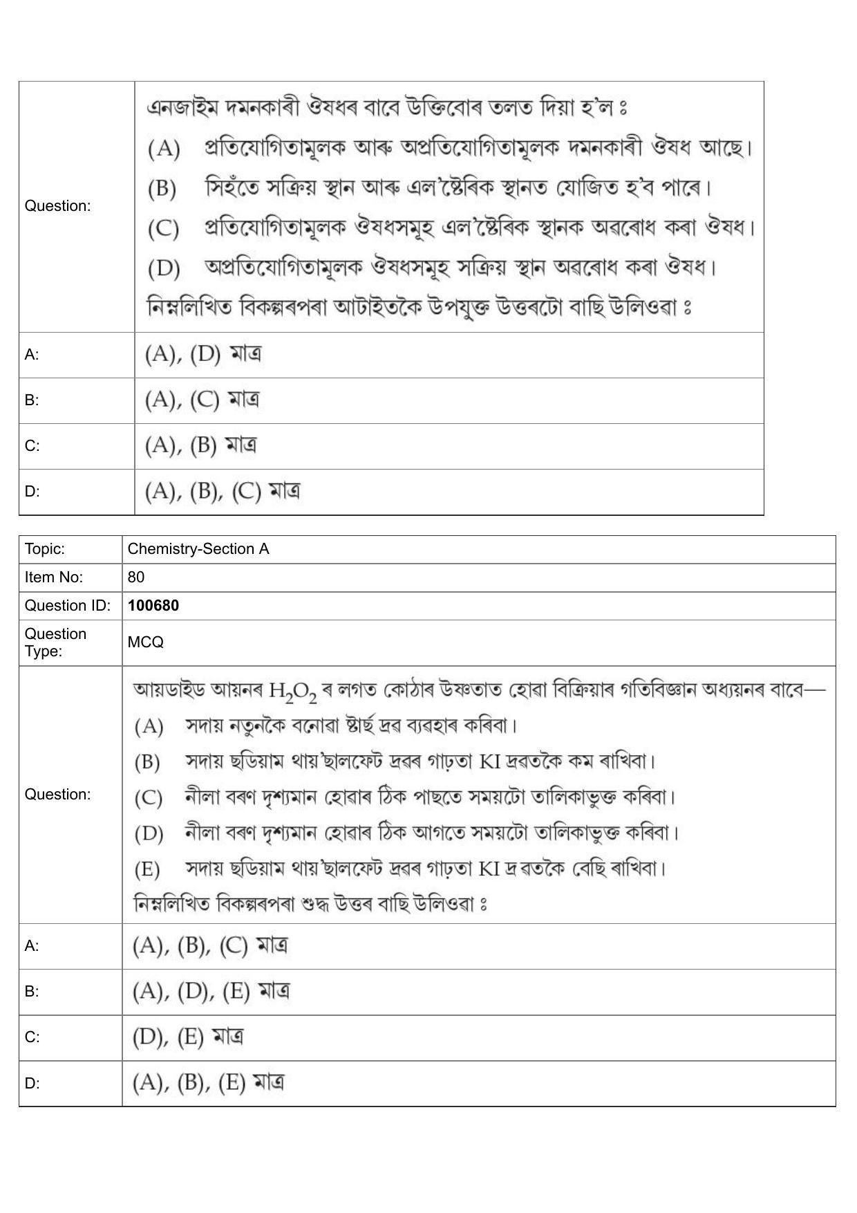 JEE Mains 2022: BTech Assamese (Shift 1) 28-07-2022 Question Paper - Page 37