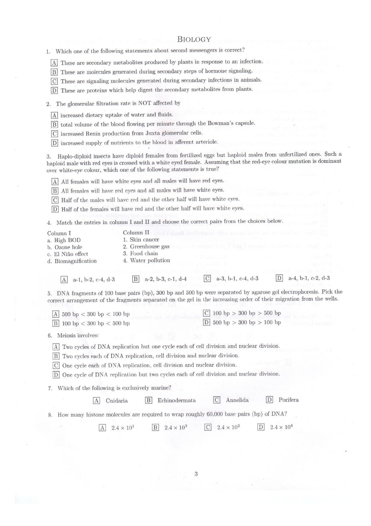 IISER Aptitude Test 2018 English Question Paper IndCareer Docs iiser-aptitude-test-2018-english-question-paper-indcareer-docs