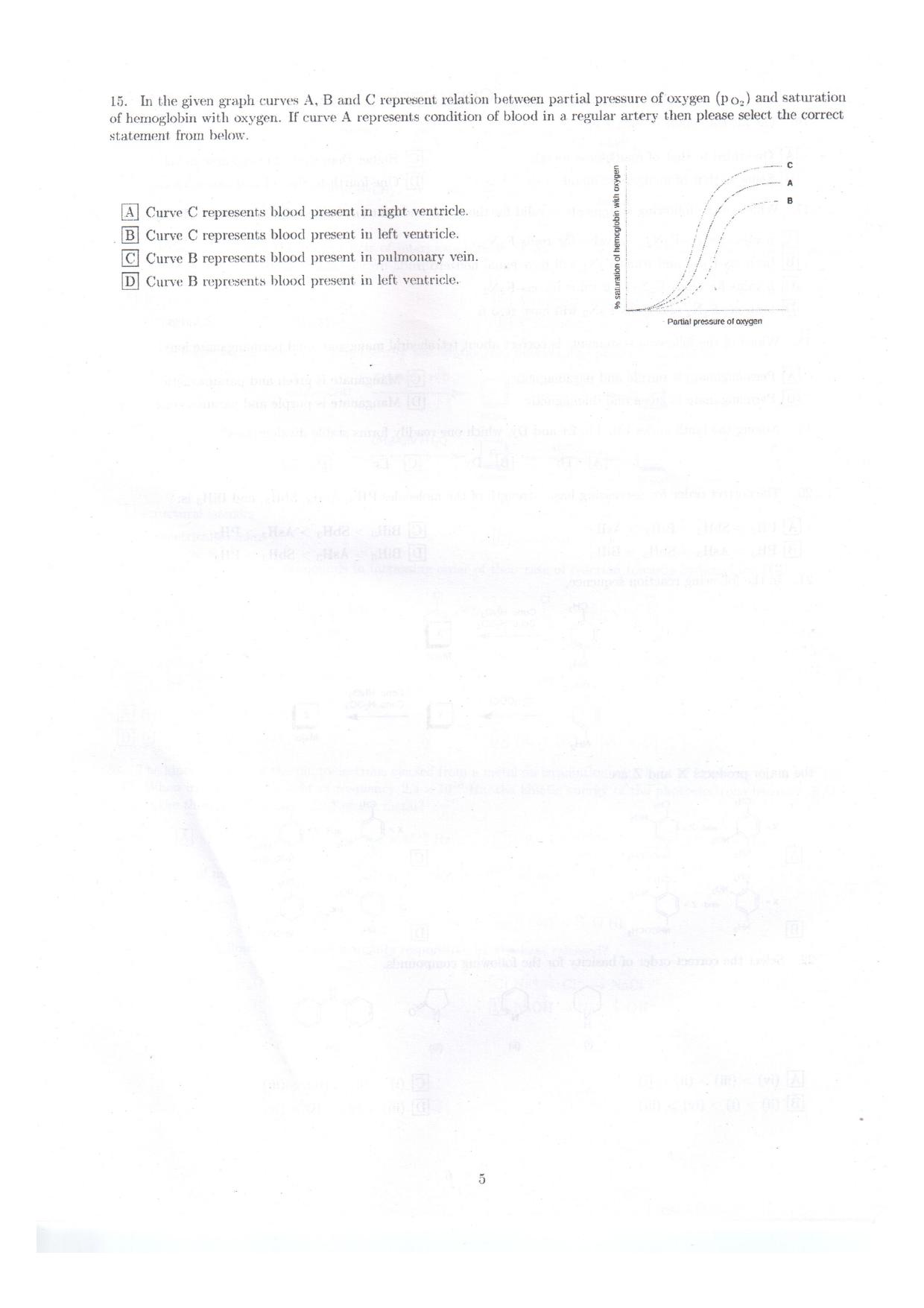IISER Aptitude Test 2018 English Question Paper - Page 3