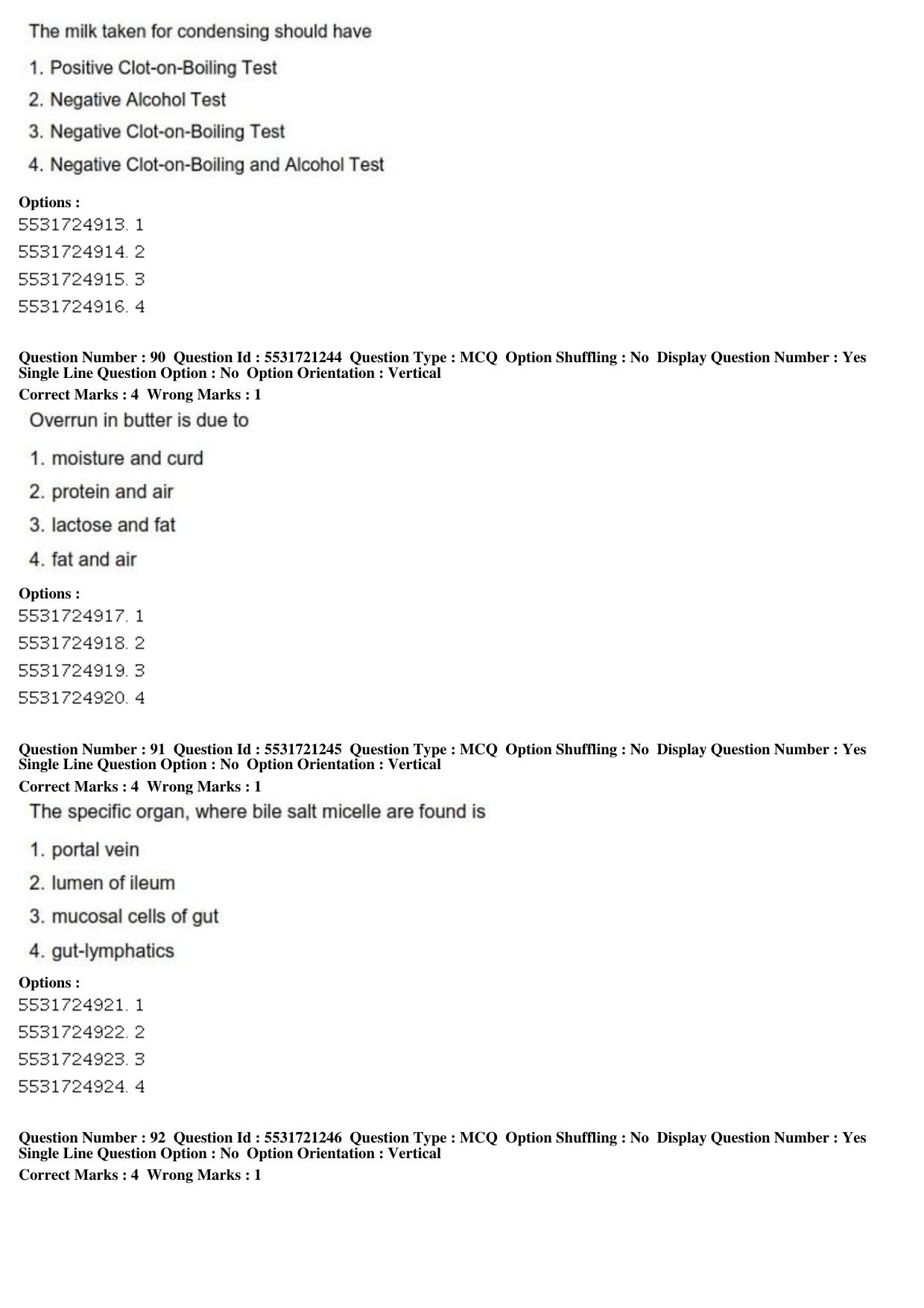 ICAR AIEEA PG 2019 ANIMAL SCIENCE Question Paper - Page 31