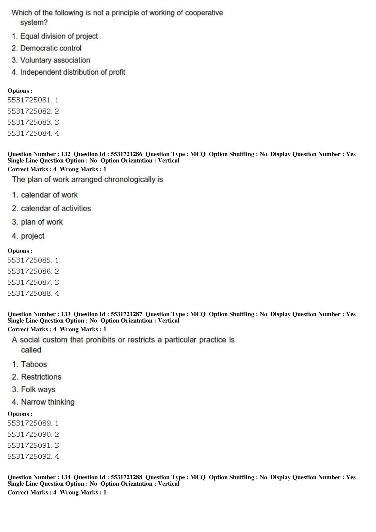 ICAR AIEEA PG 2019 ANIMAL SCIENCE Question Paper - Page 45