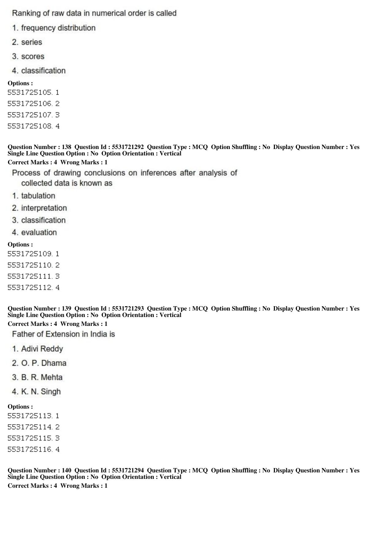 ICAR AIEEA PG 2019 ANIMAL SCIENCE Question Paper - Page 47
