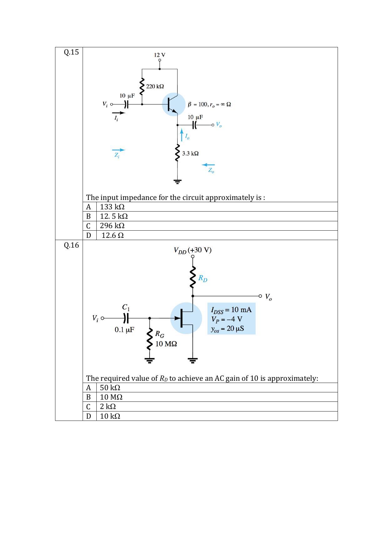OJEE 2015 PGAT_ELECTRICAL Question Paper - Page 6