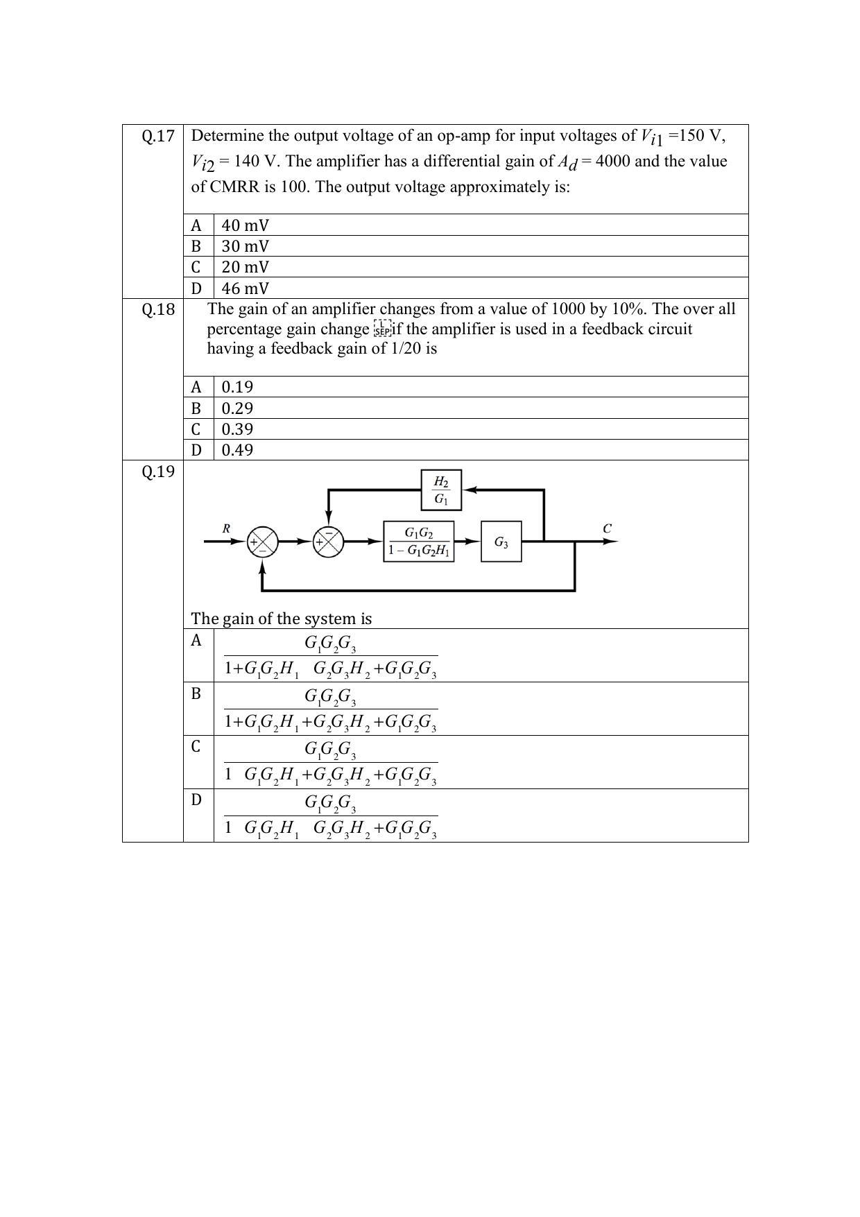 OJEE 2015 PGAT_ELECTRICAL Question Paper - Page 7