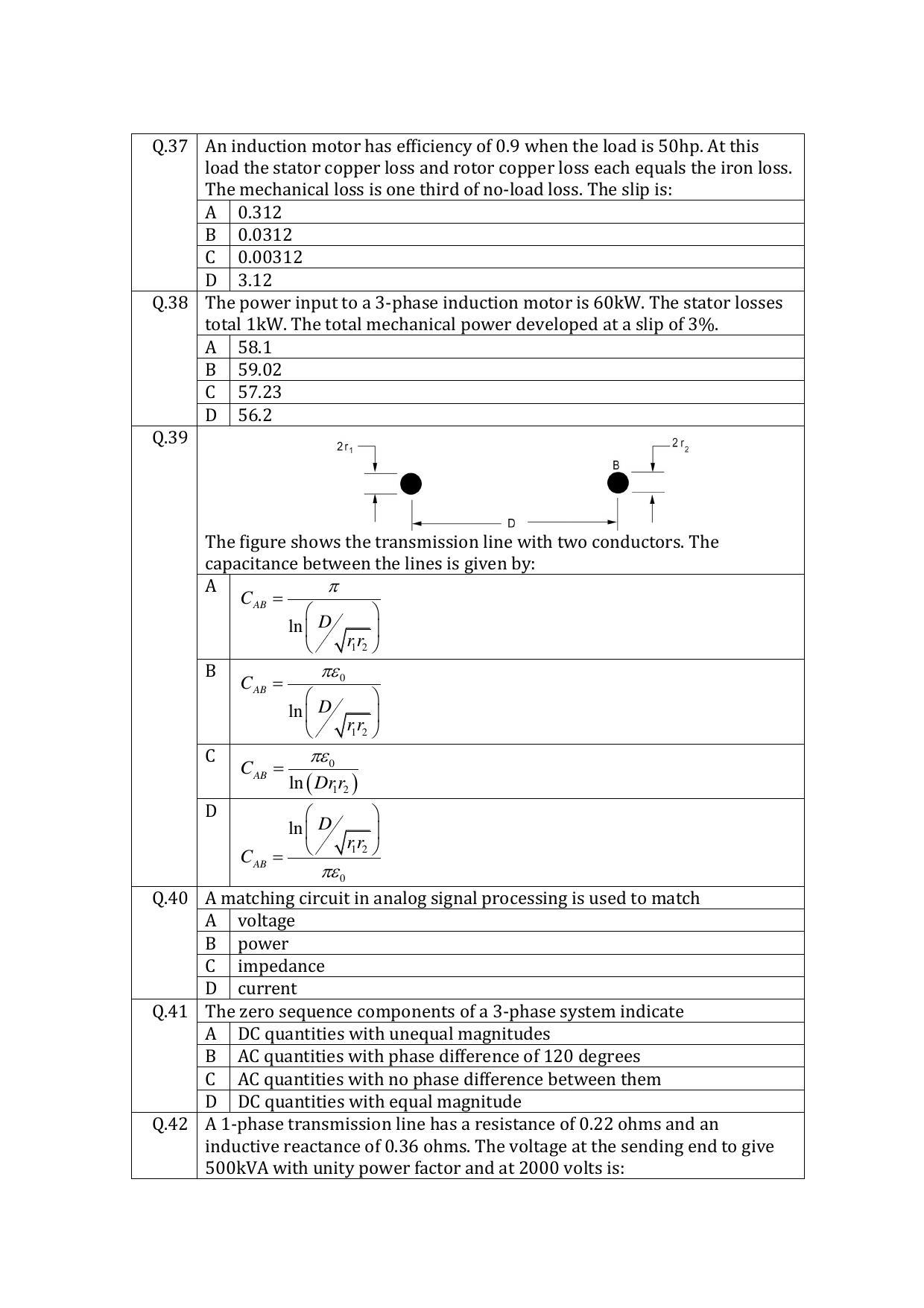 OJEE 2015 PGAT_ELECTRICAL Question Paper - Page 16