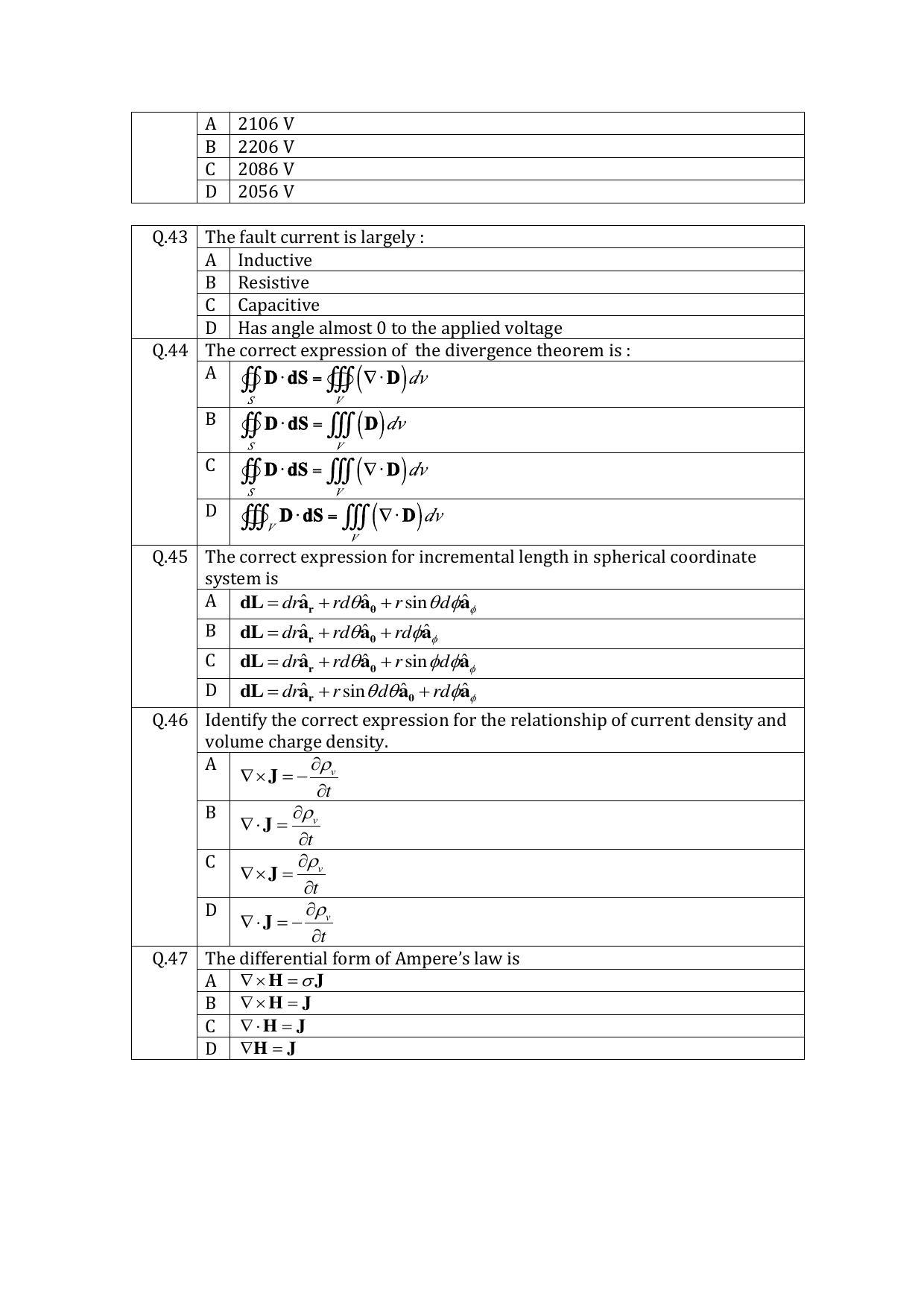 OJEE 2015 PGAT_ELECTRICAL Question Paper - Page 17
