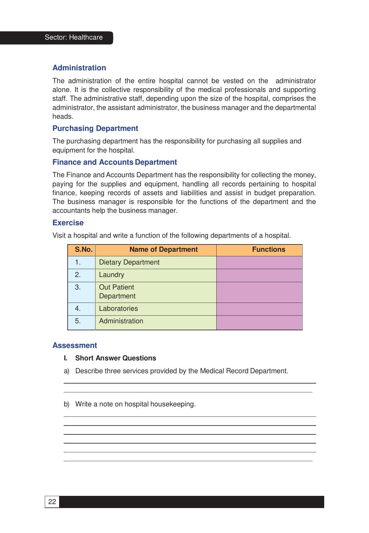 NCERT Class X Health Care (CBSE) Book - IndCareer Docs