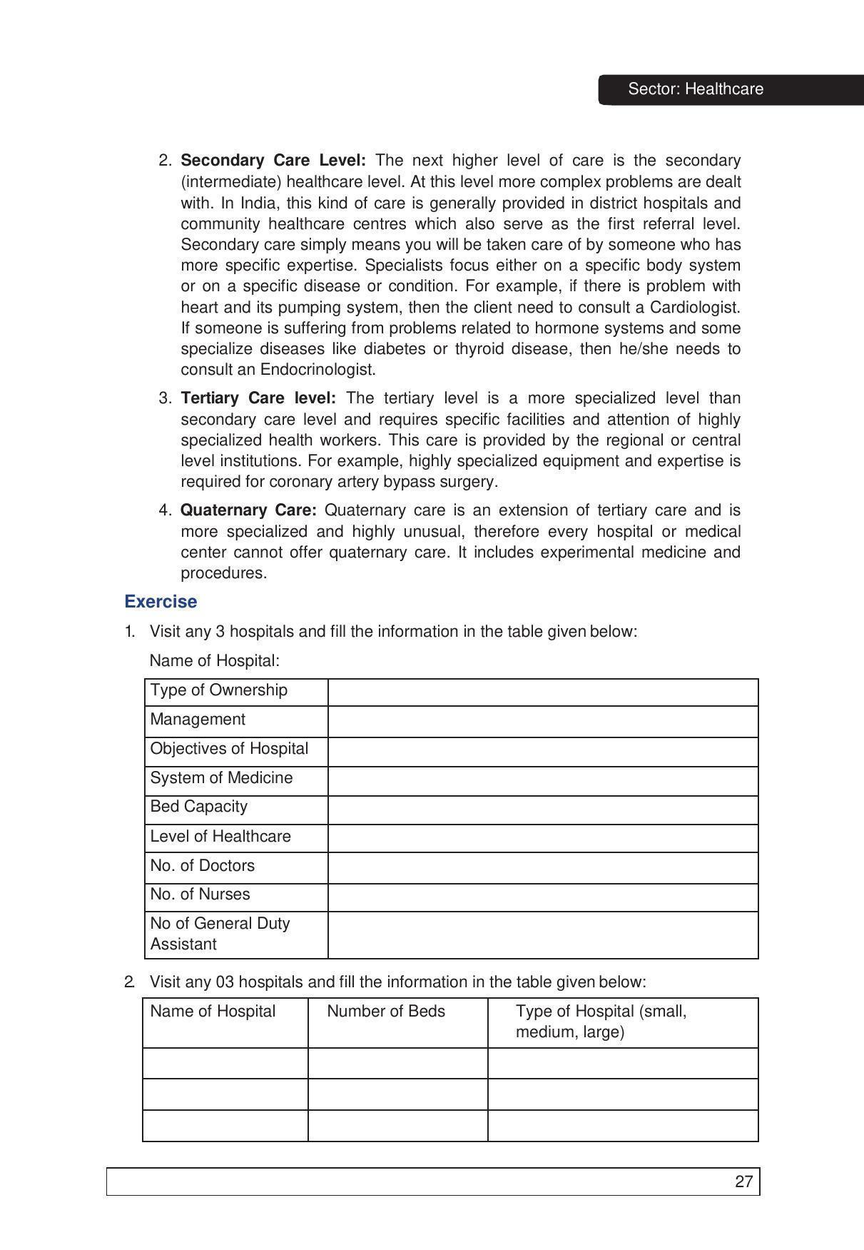NCERT Class X Health Care (CBSE) Book - IndCareer Docs