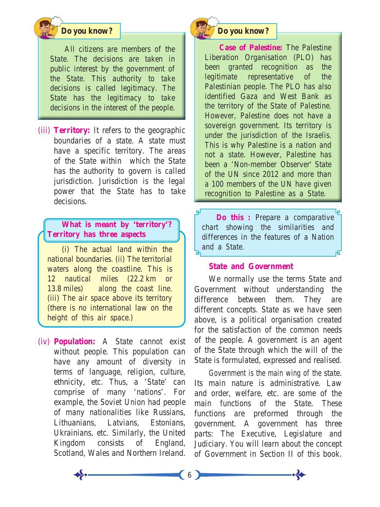 Maharashtra Board Class 11 Political Science Textbook - Page 18