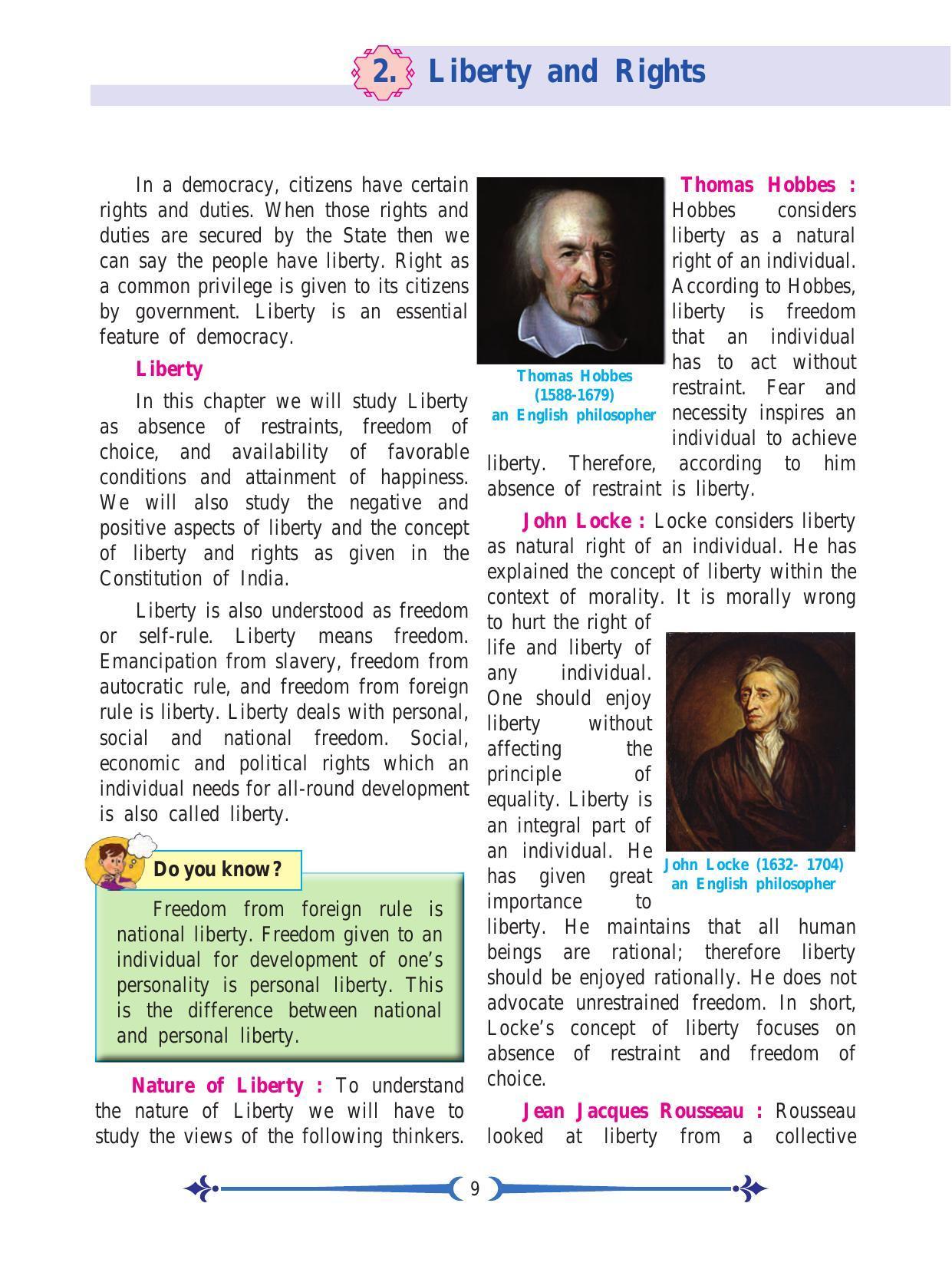 Maharashtra Board Class 11 Political Science Textbook - Page 21
