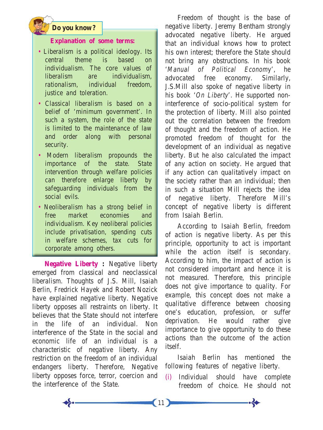 Maharashtra Board Class 11 Political Science Textbook - Page 23