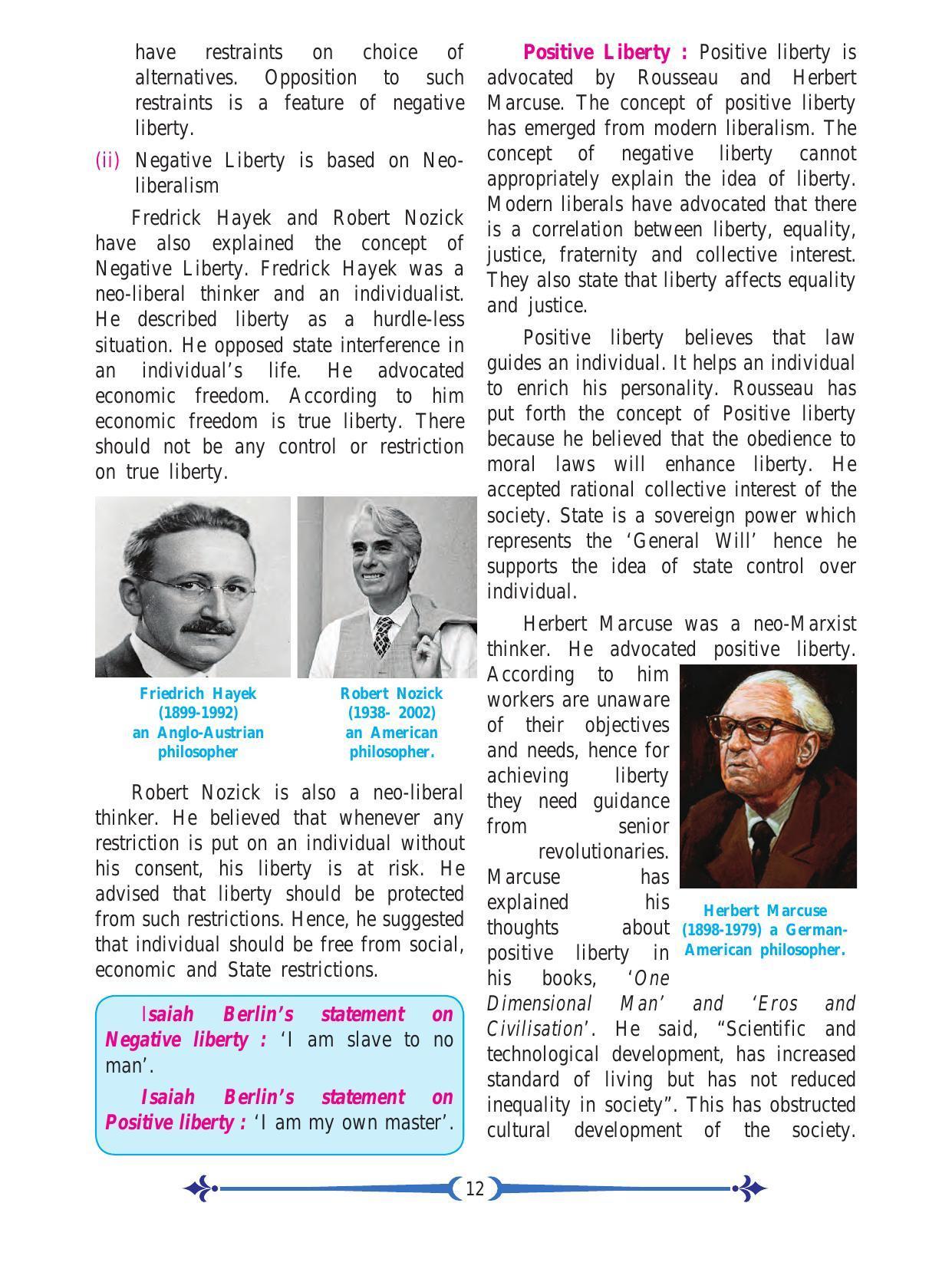 Maharashtra Board Class 11 Political Science Textbook - Page 24