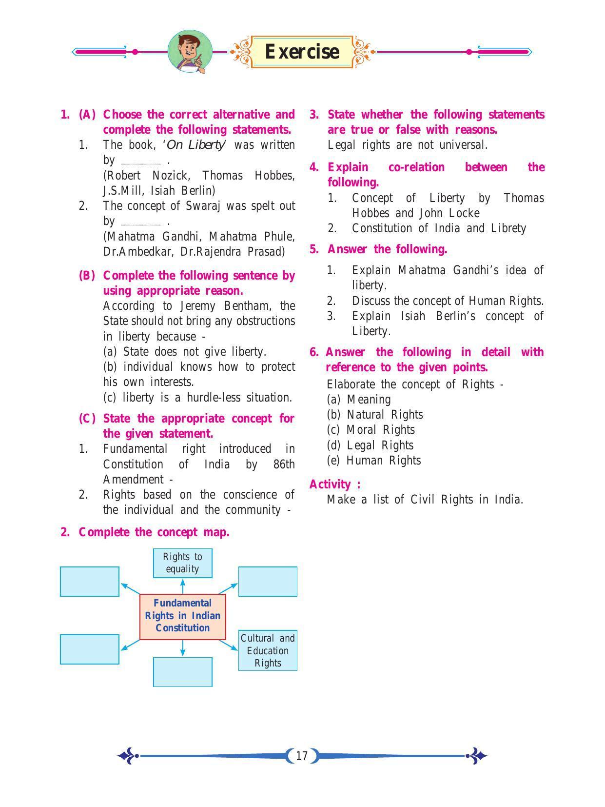 Maharashtra Board Class 11 Political Science Textbook - Page 29