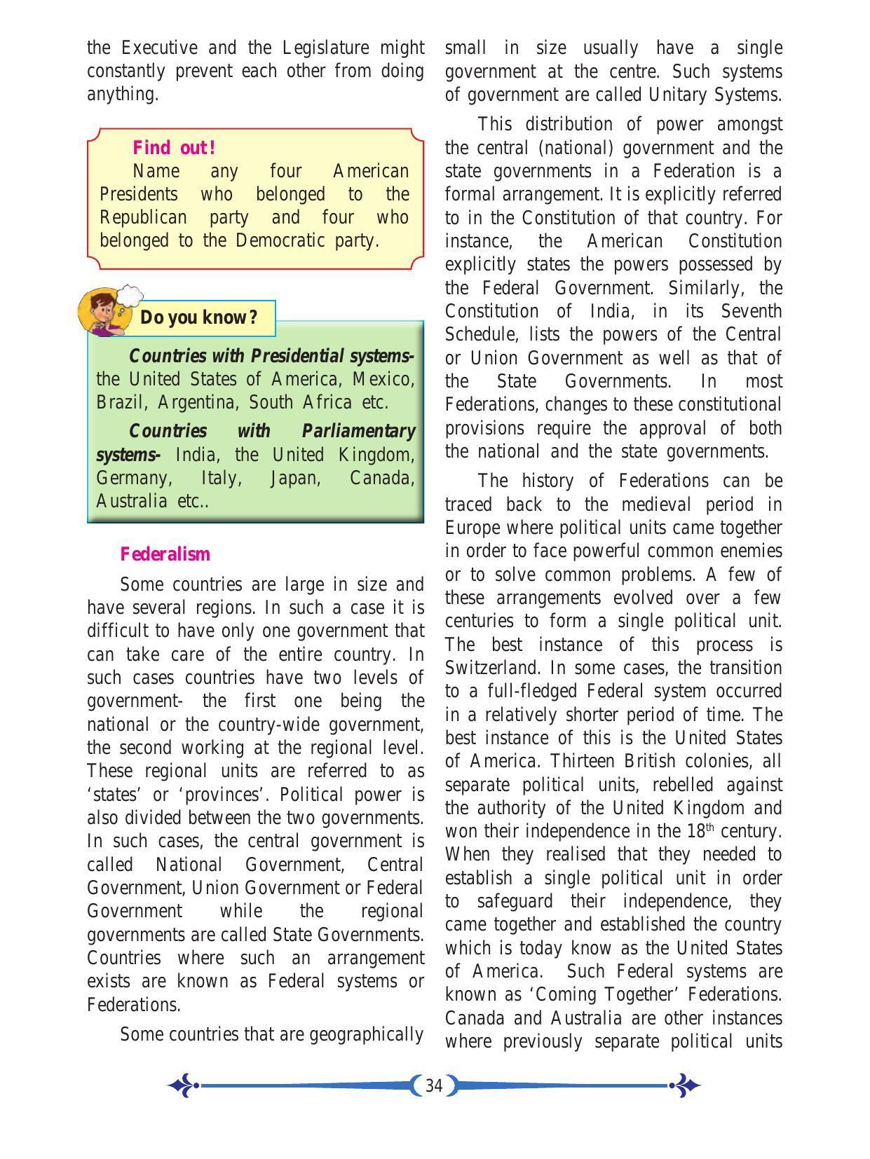 Maharashtra Board Class 11 Political Science Textbook - Page 46