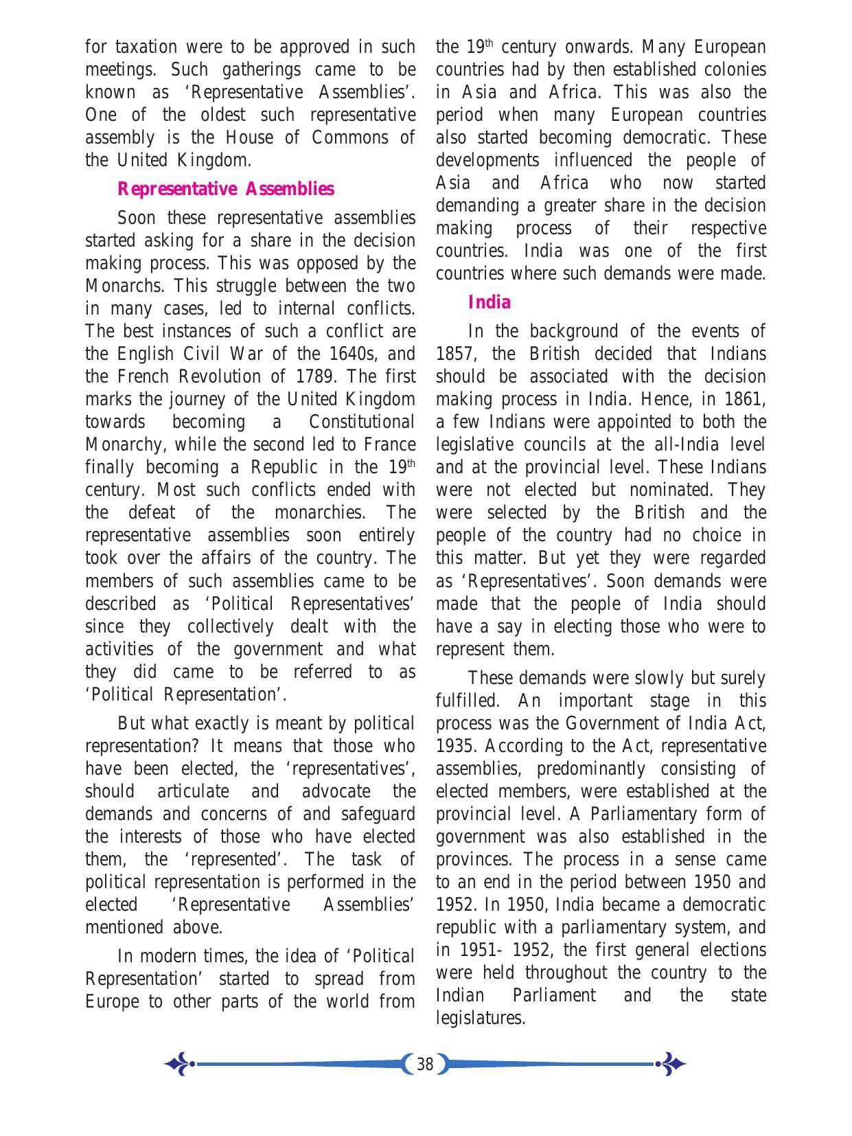 Maharashtra Board Class 11 Political Science Textbook - Page 50