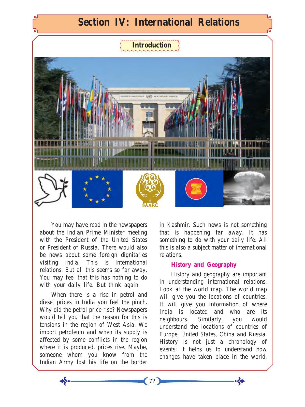 Maharashtra Board Class 11 Political Science Textbook - Page 84