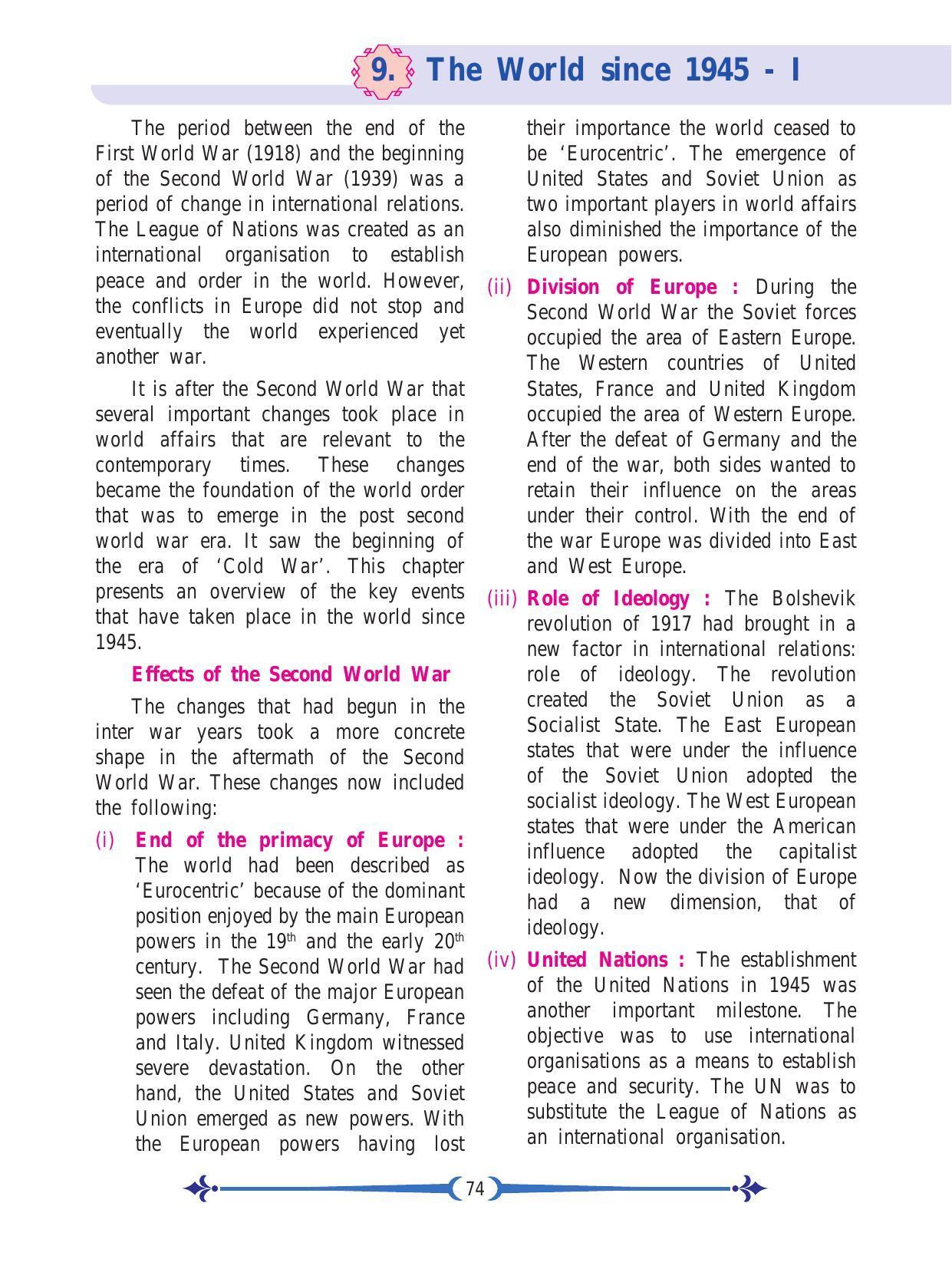 Maharashtra Board Class 11 Political Science Textbook - Page 86