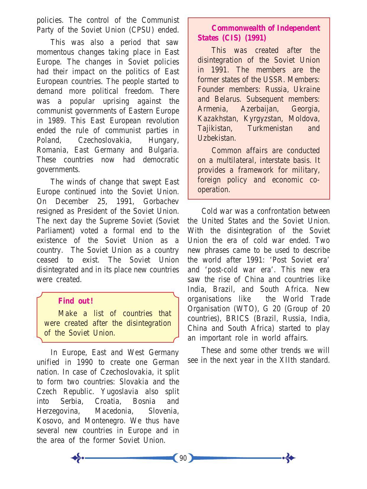 Maharashtra Board Class 11 Political Science Textbook - Page 102