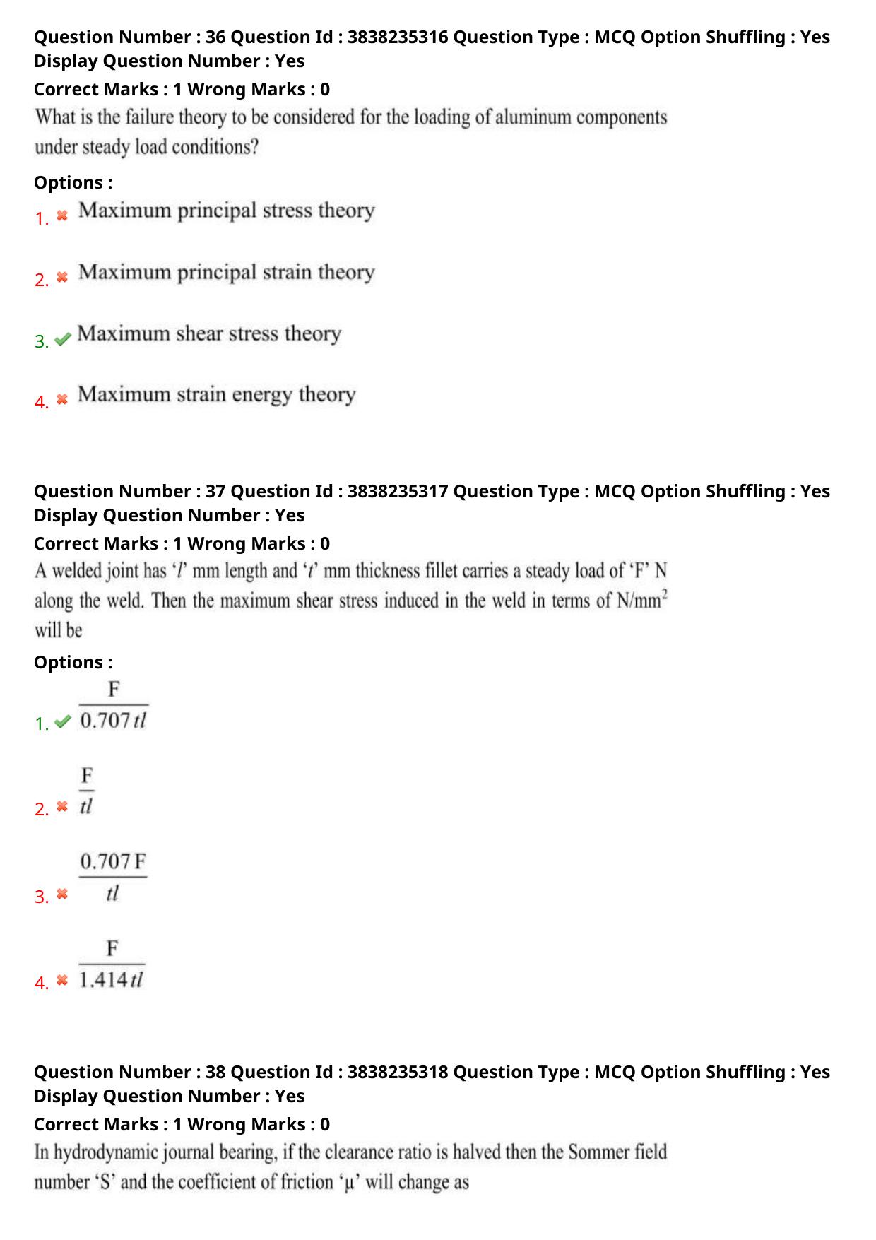 TS PGECET 2024: Mechanical Engineering Question Papers with Answer - Page 17